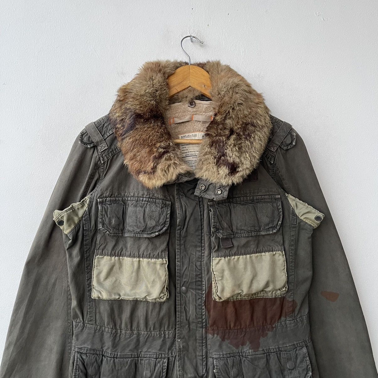 Attachment Vintage Surplus+Plus Reconstructed Military Field Jacket Size US M / EU 48-50 / 2 - 3 Thumbnail