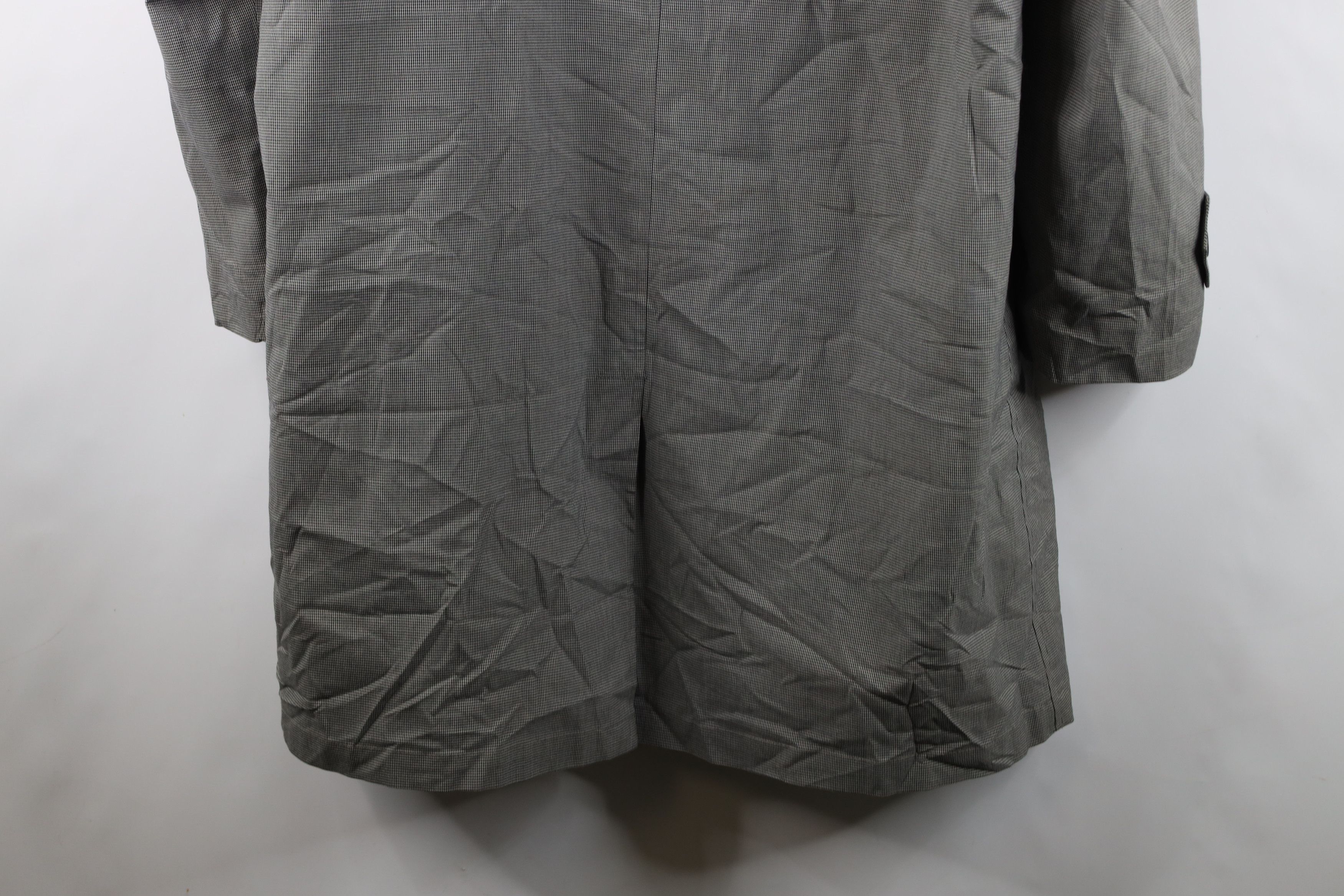Vintage Vintage 60s Streetwear Houndstooth Rain Coat Jacket USA Size US XXL / EU 58 / 5 - 15 Thumbnail