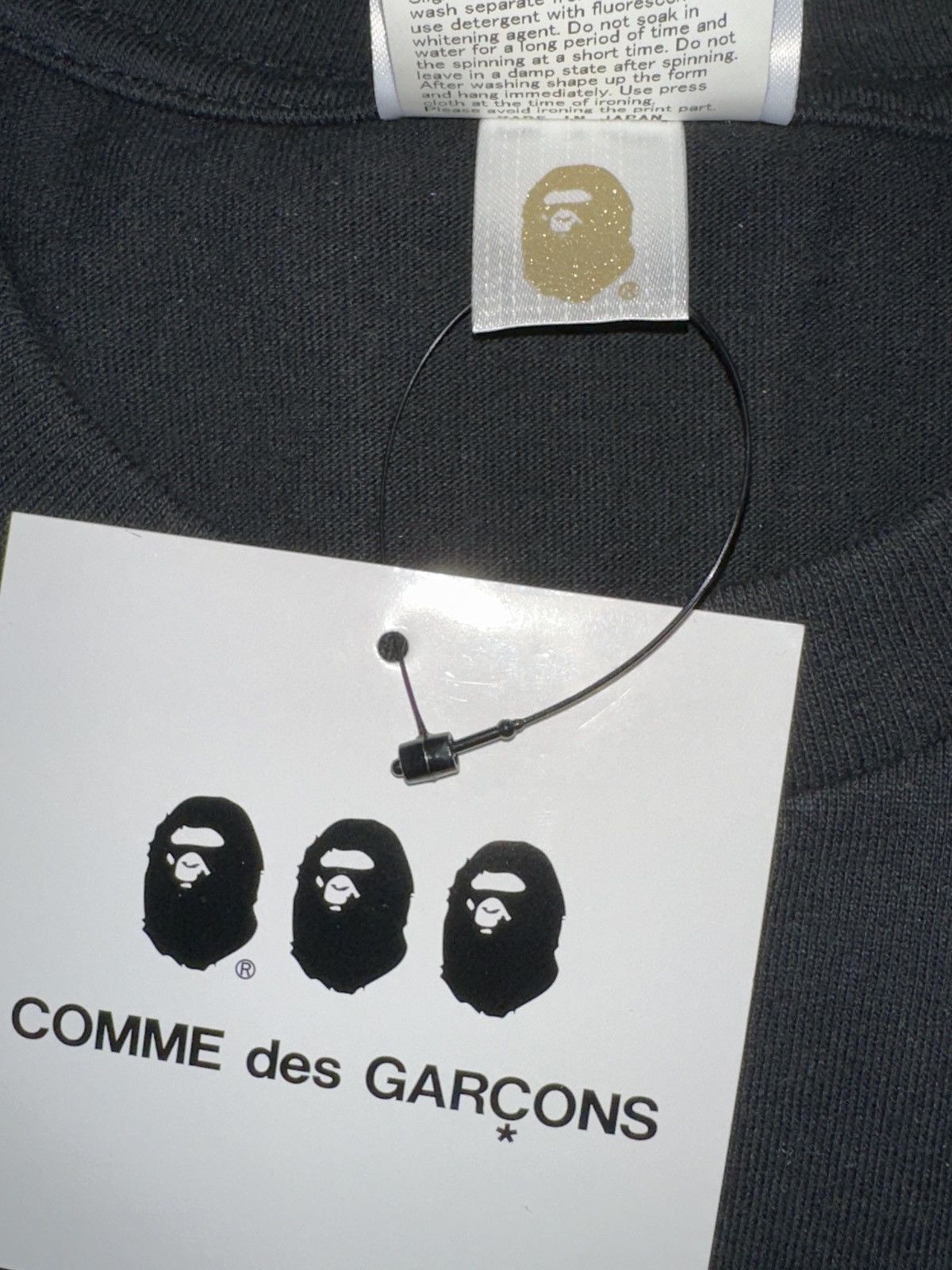 Bape × Comme des Garcons BAPE X CDG Osaka Ape Head #2 Tee DS Size L Size US L / EU 52-54 / 3 - 4 Thumbnail
