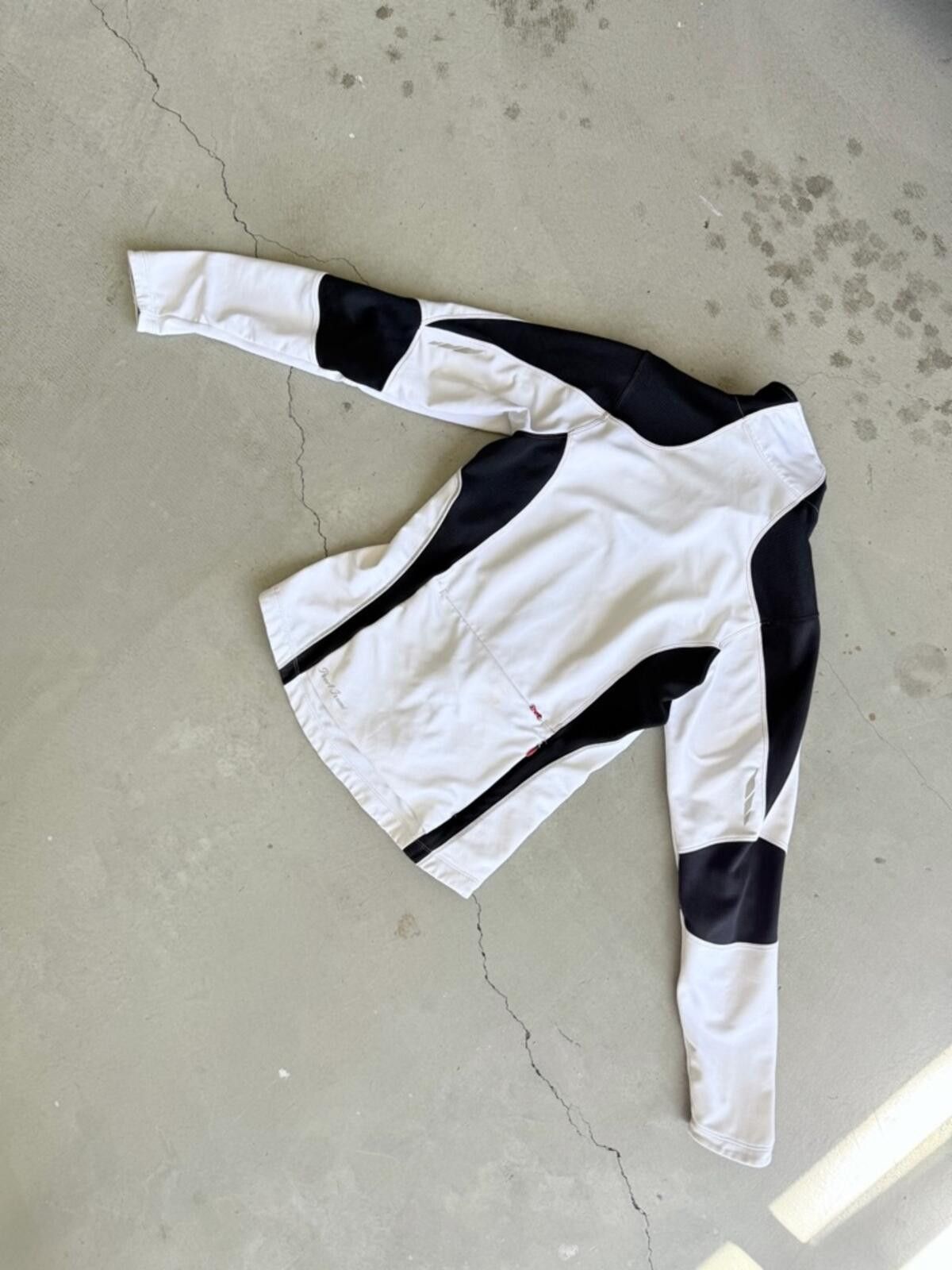 PEARL iZUMi Pearl Izumi / Thermal Zip Jacket / White Black Cycling Size M / US 6-8 / IT 42-44 - 3 Thumbnail