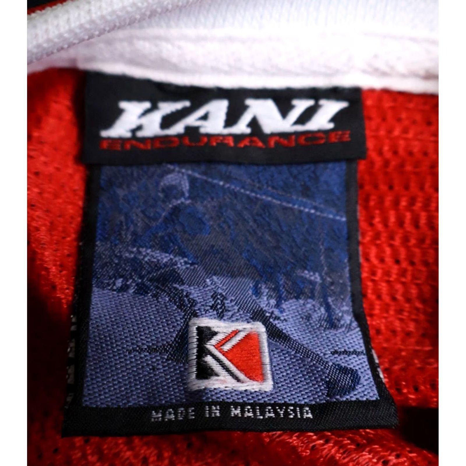 Karl Kani VINTAGE Karl Kani Football Jersey Men's XL Red Dark Blue Sewn Stitched 23 Streetwear Hip Hop Retro Size US XL / EU 56 / 4 - 3 Thumbnail