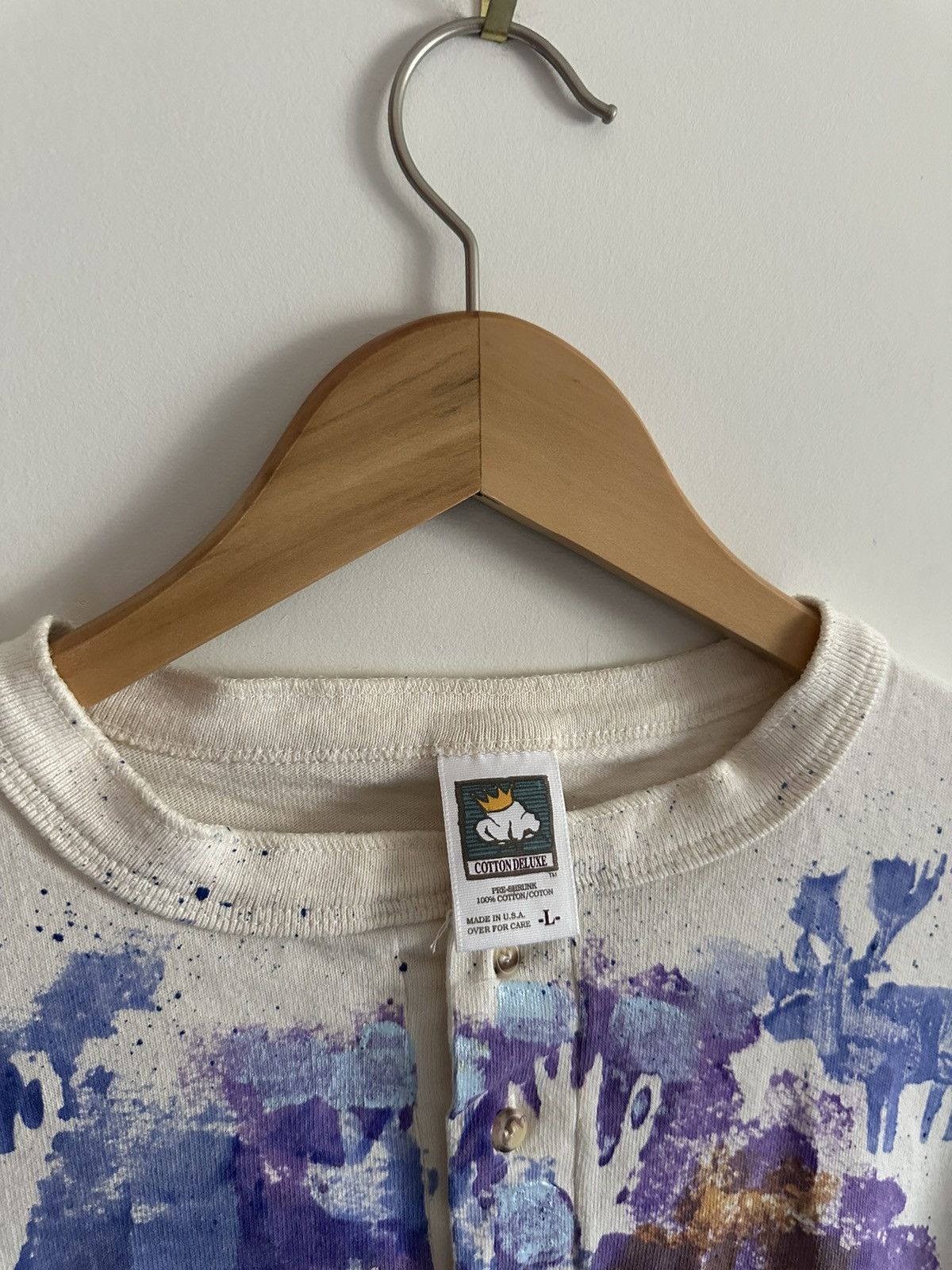Vintage university of alaska museum vintage handmade art tee 🫎 Size US L / EU 52-54 / 3 - 6 Thumbnail