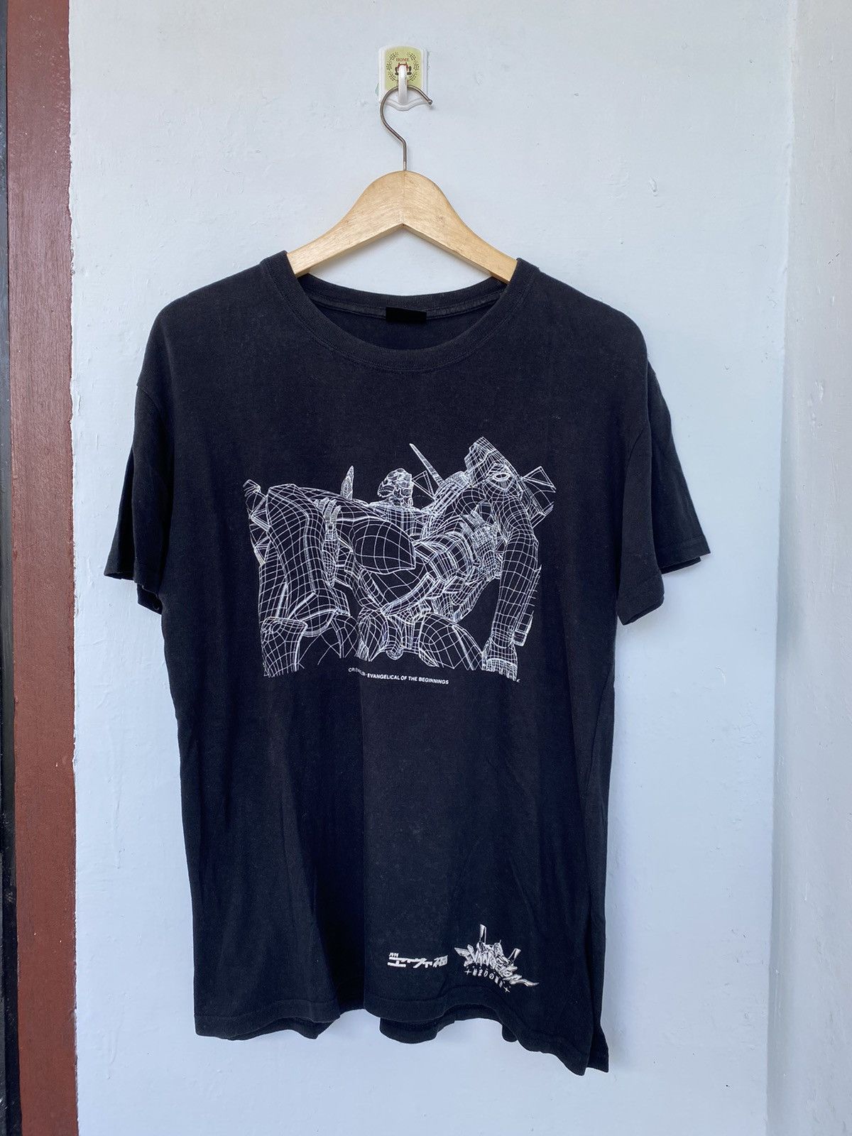 Anime × Cartoon Network × Japanese Brand Rare Japanese Anime Angel Evangelion Of The Beginnings Tee Size US M / EU 48-50 / 2 - 2 Thumbnail