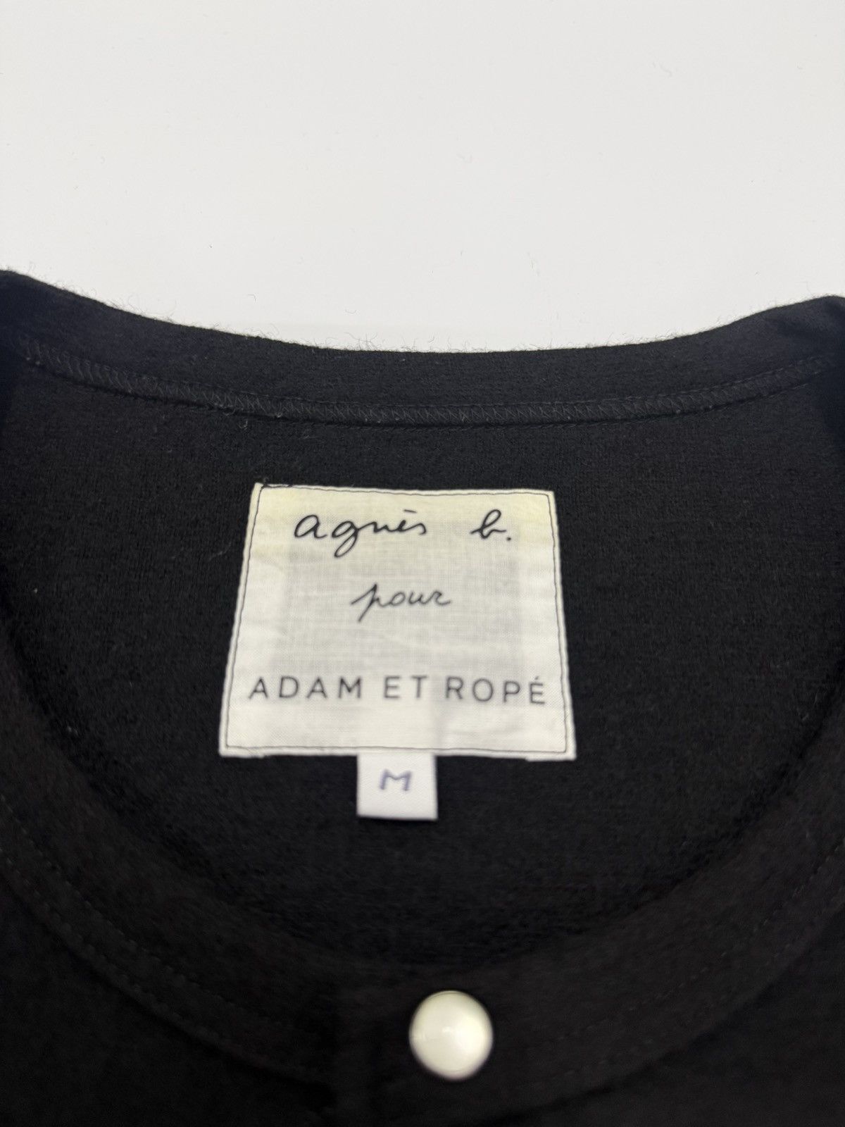 agnes b. 🔥 Agnes B Adam Et Rope "Le Cardigan Pression" iConic Snap B Size M / US 6-8 / IT 42-44 - 7 Thumbnail