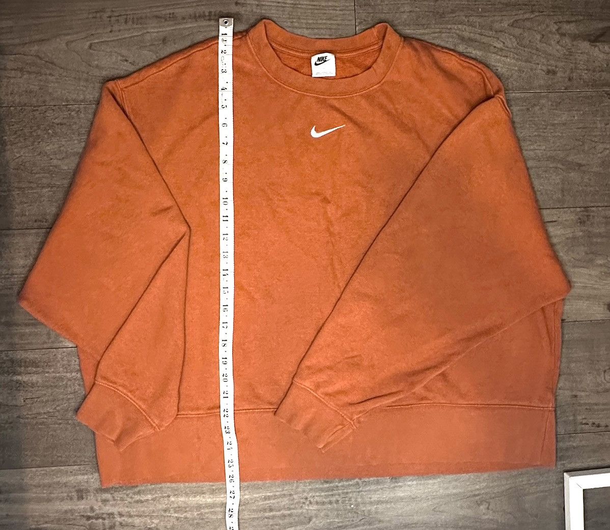 Nike Nike Orange Crewneck Sweatshirt Size XXL / US 16-18 / IT 52-54 - 6 Thumbnail