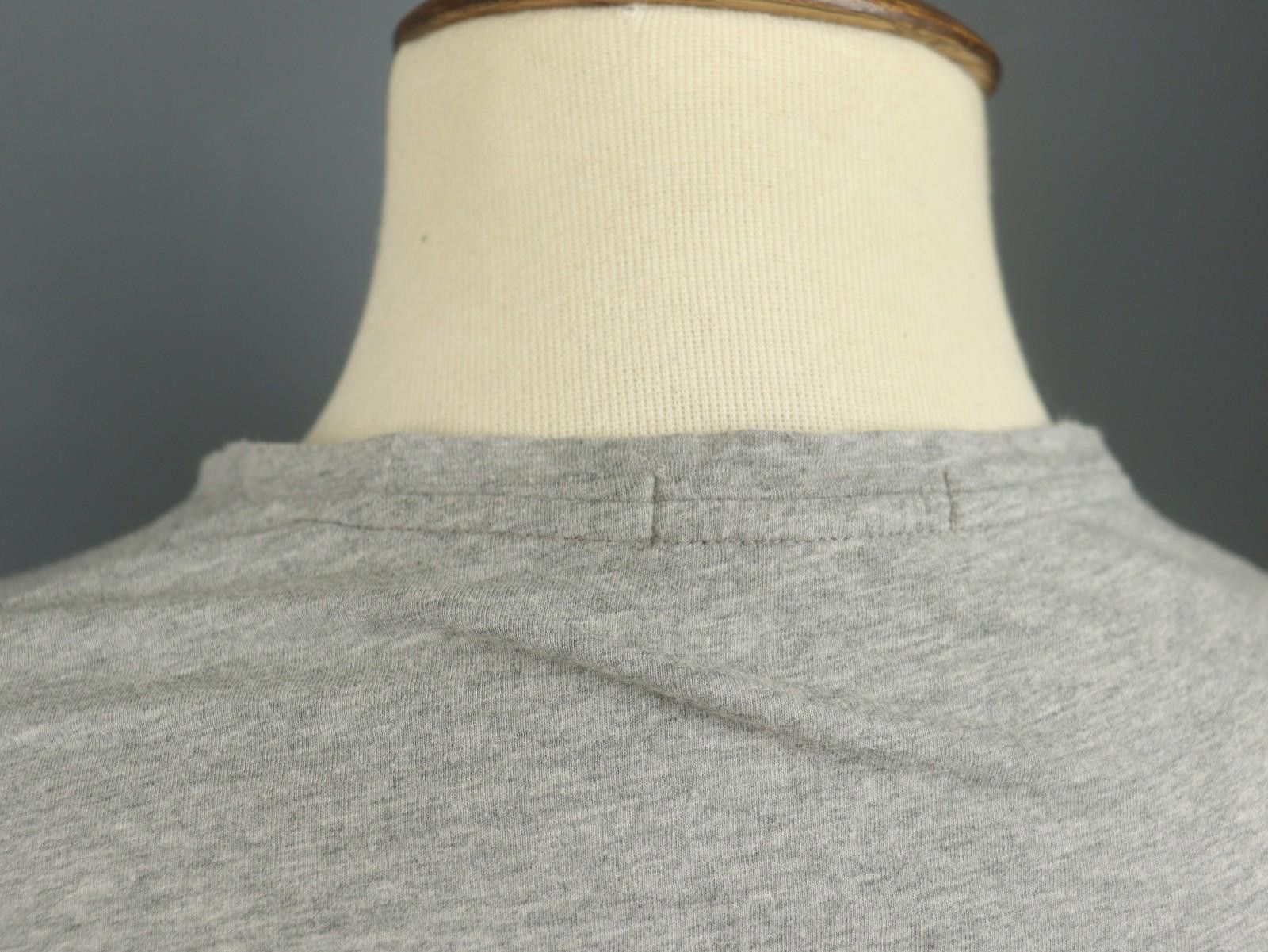 Burberry Burberry Brit Gray Cotton Round Pullover Tee Shirt Size XL Size US XL / EU 56 / 4 - 8 Thumbnail