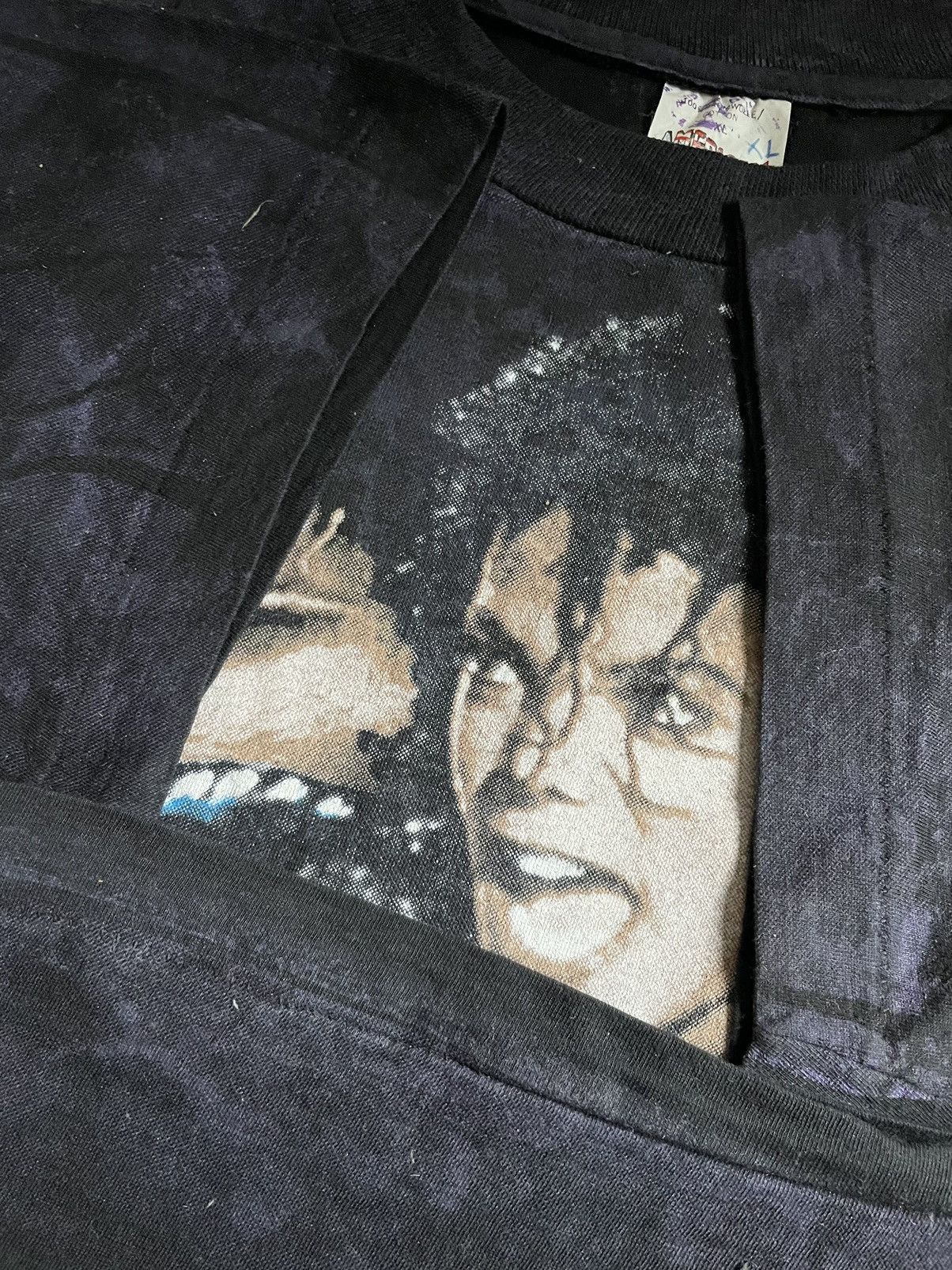 Band Tees × Michael Jackson × Vintage Michael Jackson 1992 Dangerous Tour Tee Vintage Over Print Size US XL / EU 56 / 4 - 14 Thumbnail