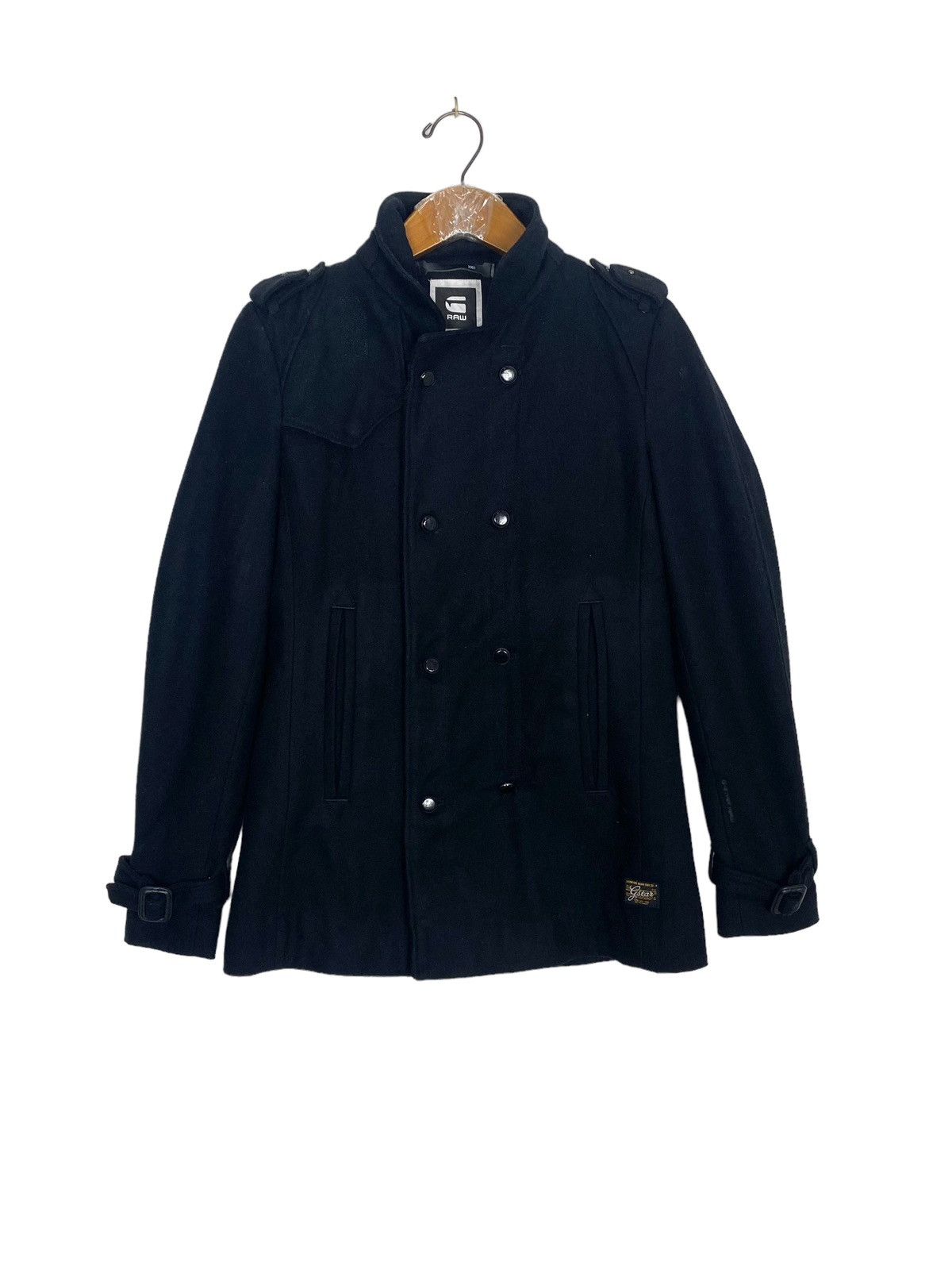 G-Star Rare‼️ G-Star Raw Wool Pea Coat Size S / US 4 / IT 40 - 1 Thumbnail