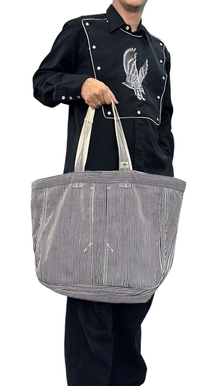 Porter Porter Sanforized Hickory Baggage Bag Size ONE SIZE - 1 Thumbnail