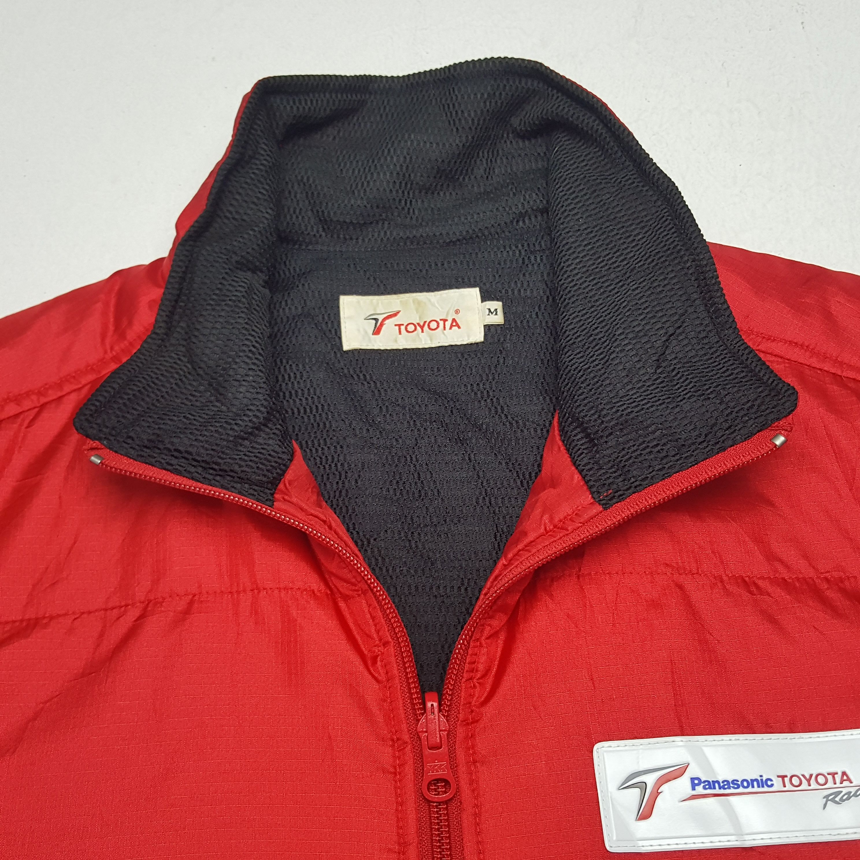 Japanese Brand × Vintage Vintage Panasonic Toyota Racing Zipper Jacket Size US L / EU 52-54 / 3 - 5 Thumbnail