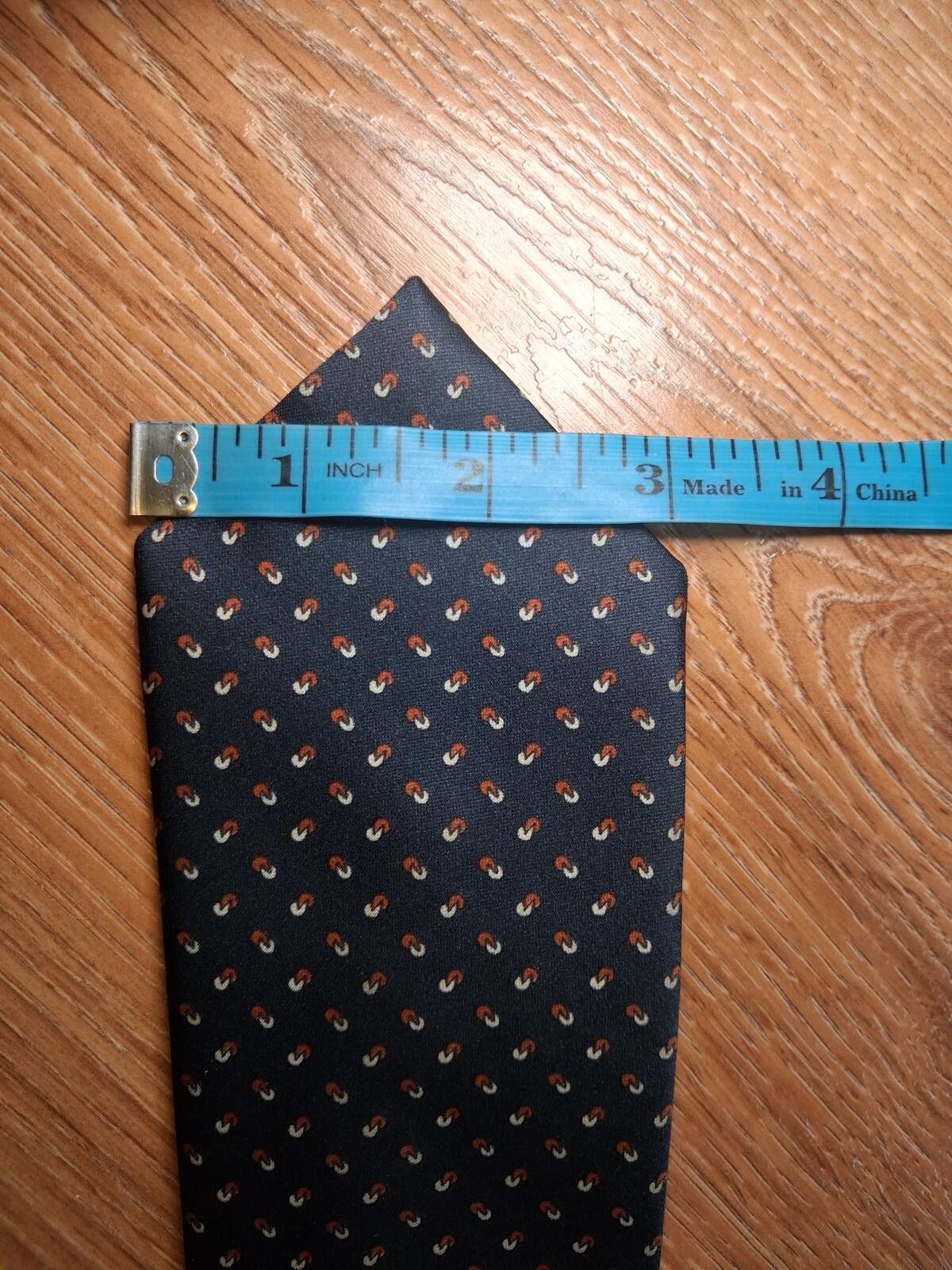 Christian Dior Monsieur Christian Dior Monsieur Tie Navy Multicolor Necktie Size ONE SIZE - 5 Thumbnail