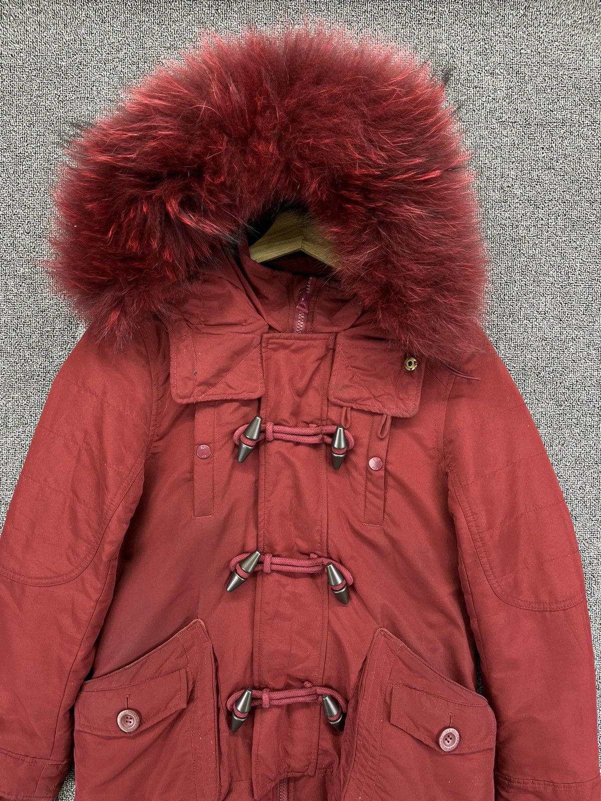 Japanese Brand Vintage SLY Fur Racoon If Six Was Nine Style Punk Jacket Size M / US 6-8 / IT 42-44 - 5 Thumbnail