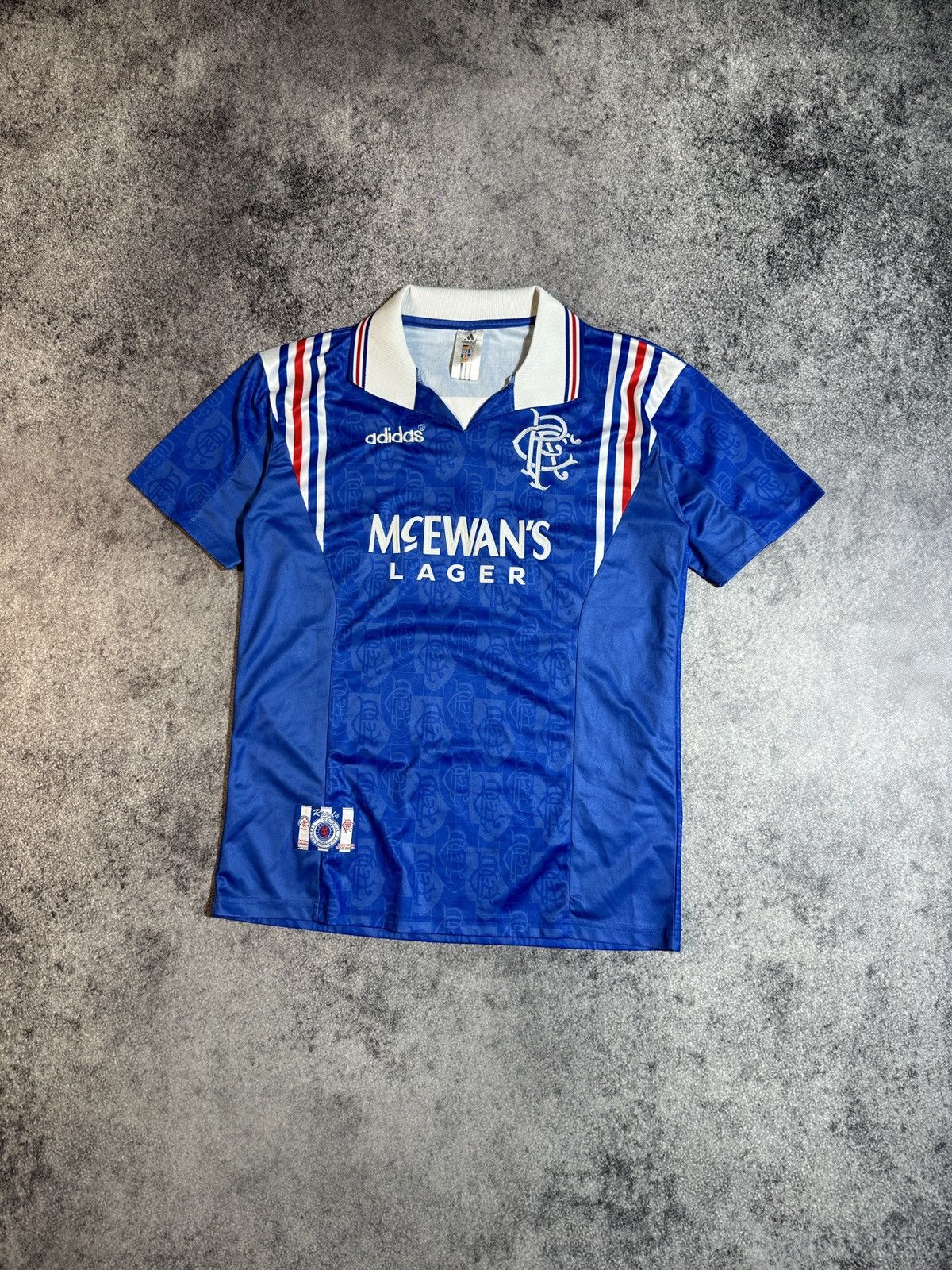 Adidas × Vintage Vintage adidas Glasgow Rangers soccer jersey Blokecore Style Size US L / EU 52-54 / 3 - 2 Thumbnail