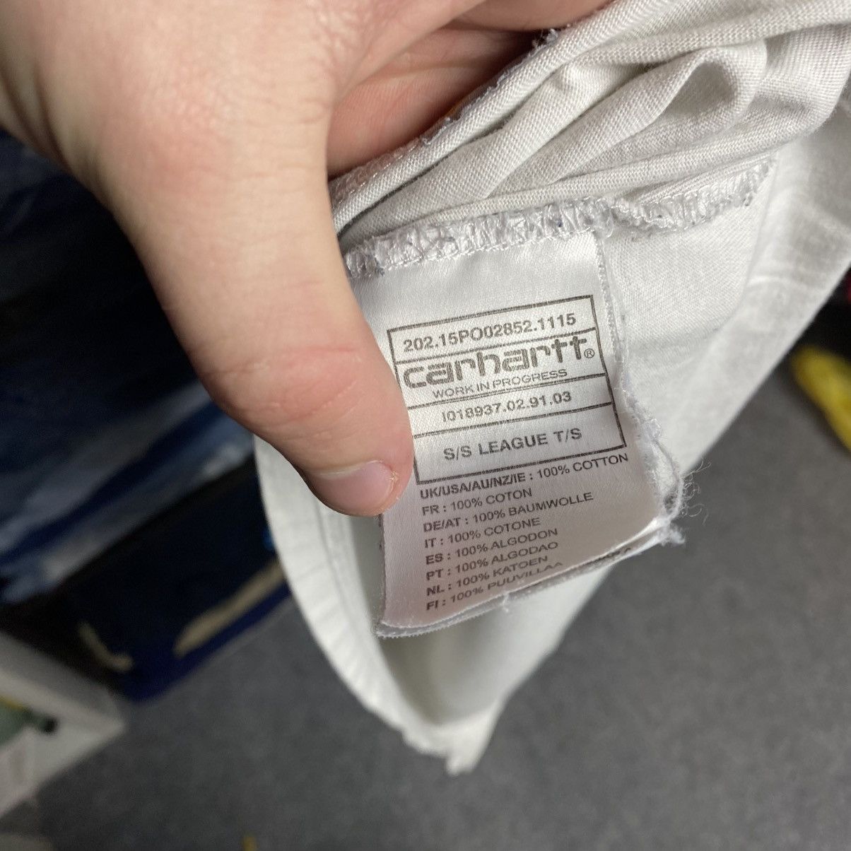 Carhartt Vintage Carhartt Wip big logo y2k skate streetwear tee size Size US XL / EU 56 / 4 - 8 Thumbnail
