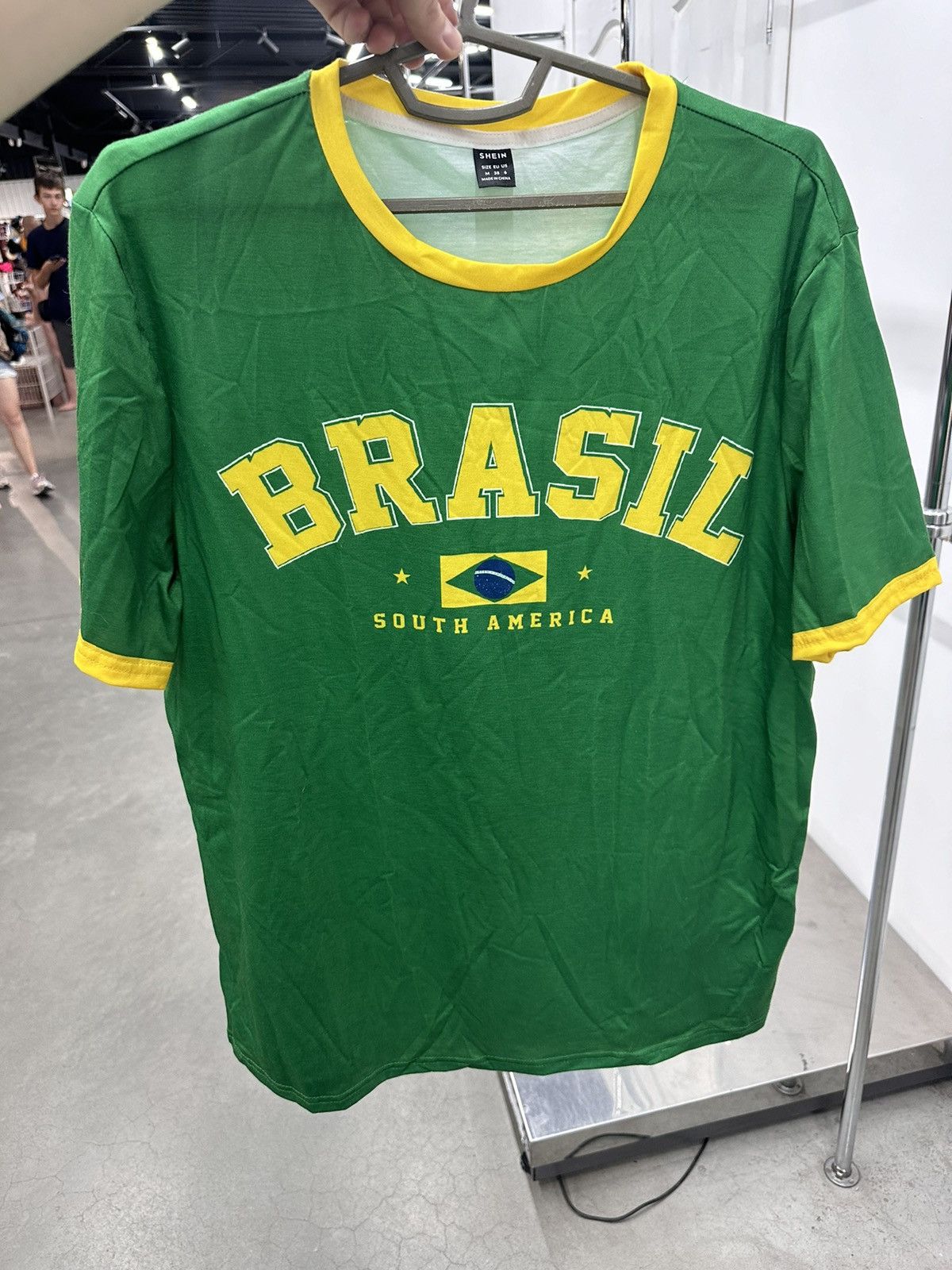 Vintage Vintage Brasil soccer tee green big logo size M Brazil Size US M / EU 48-50 / 2 - 1 Thumbnail