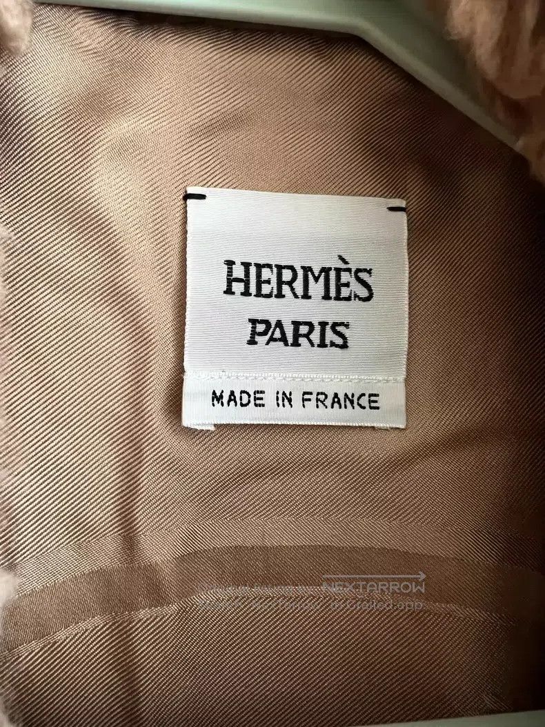 Hermes Hermes Camel Alpaca Wool Coat Size XXS / US 00 / IT 34 - 4 Thumbnail