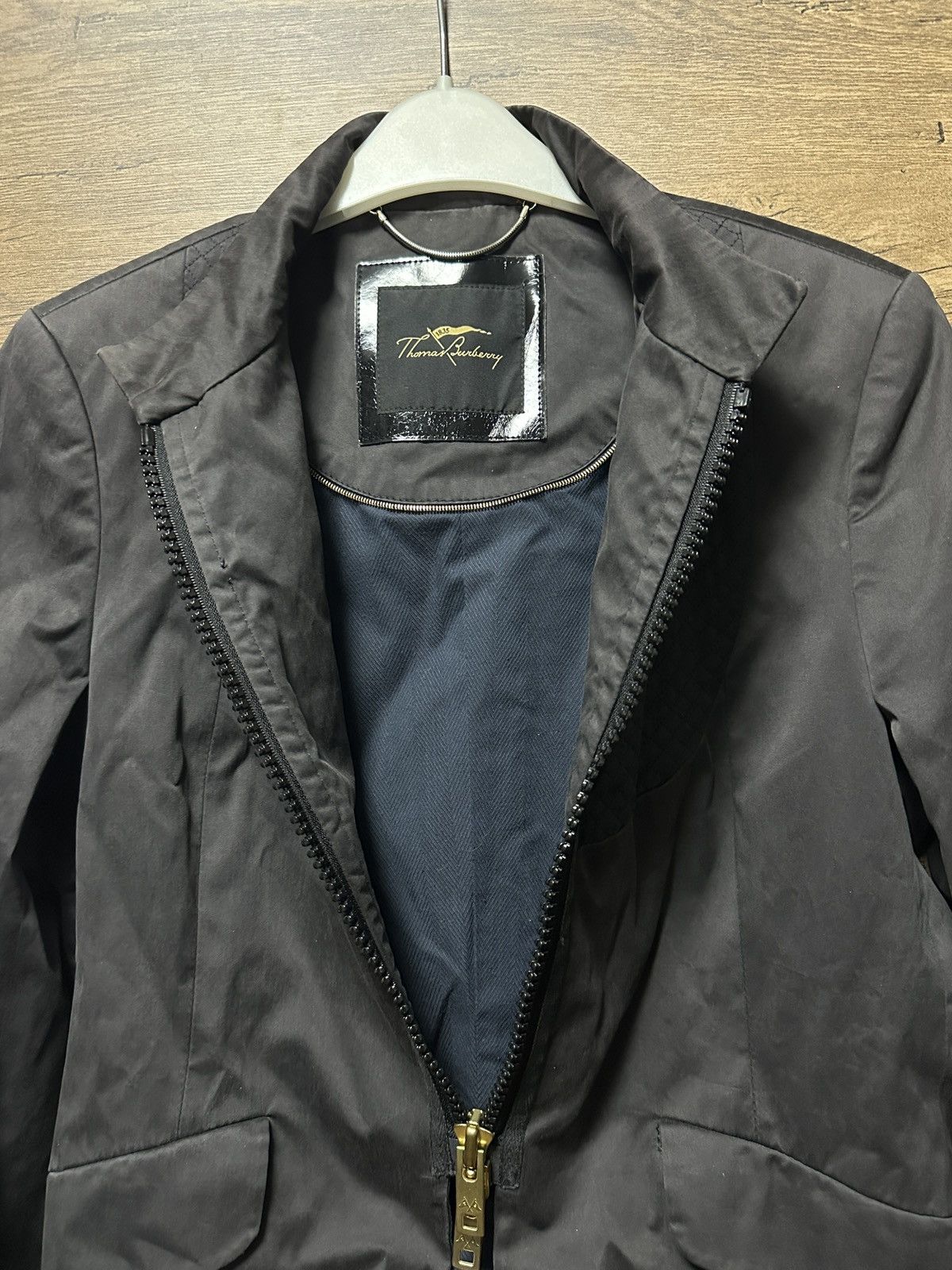 Burberry Vintage Thomas Burberry Avantgarde Women’s Zip Jacket Size L Size L / US 10 / IT 46 - 7 Thumbnail