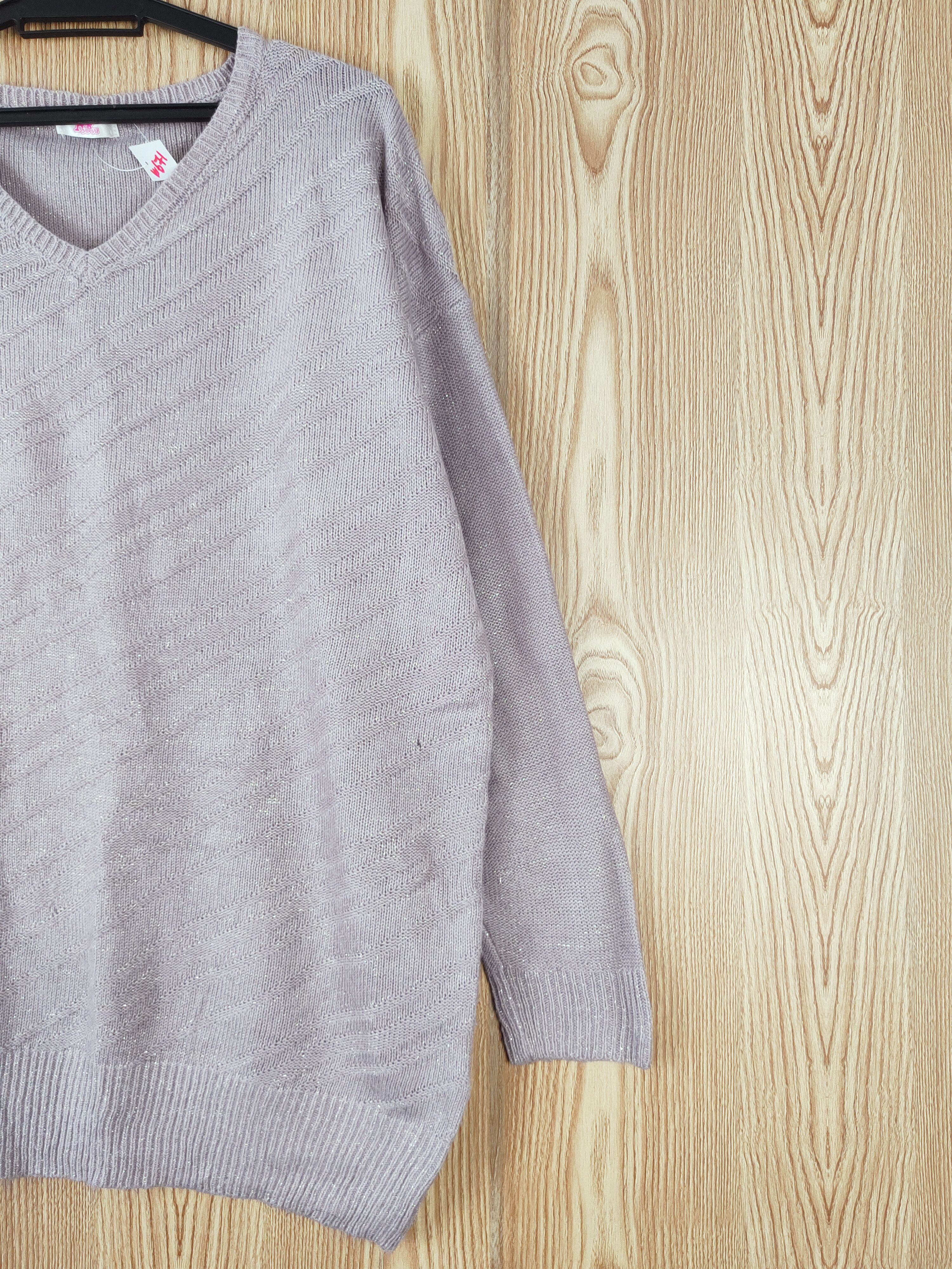 Ryu Ryu Light Purple Knitwear Sweatshirts #W671