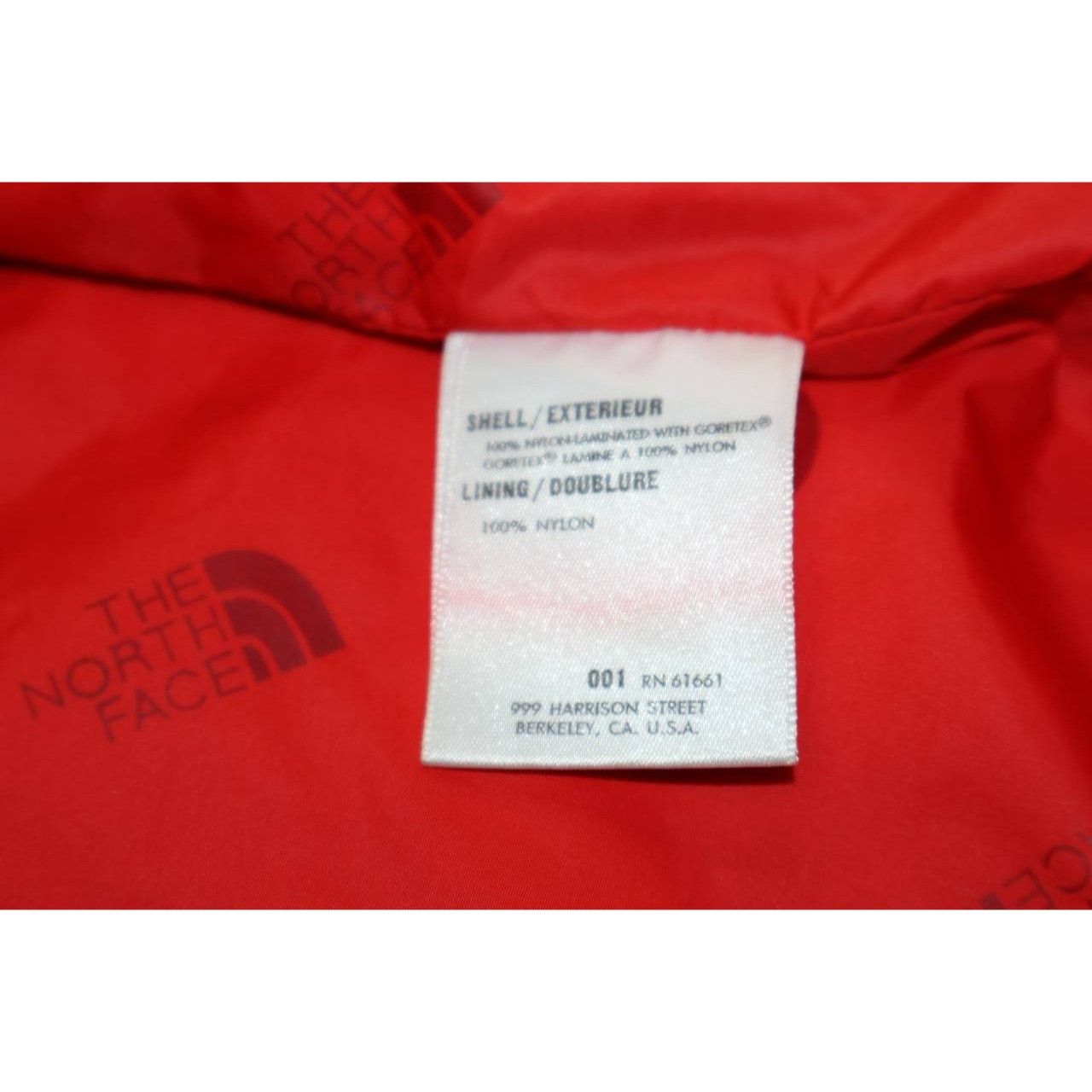 The North Face Vintage The North Face Gore-Tex Hooded Rain Jacket Red Size US L / EU 52-54 / 3 - 9 Thumbnail