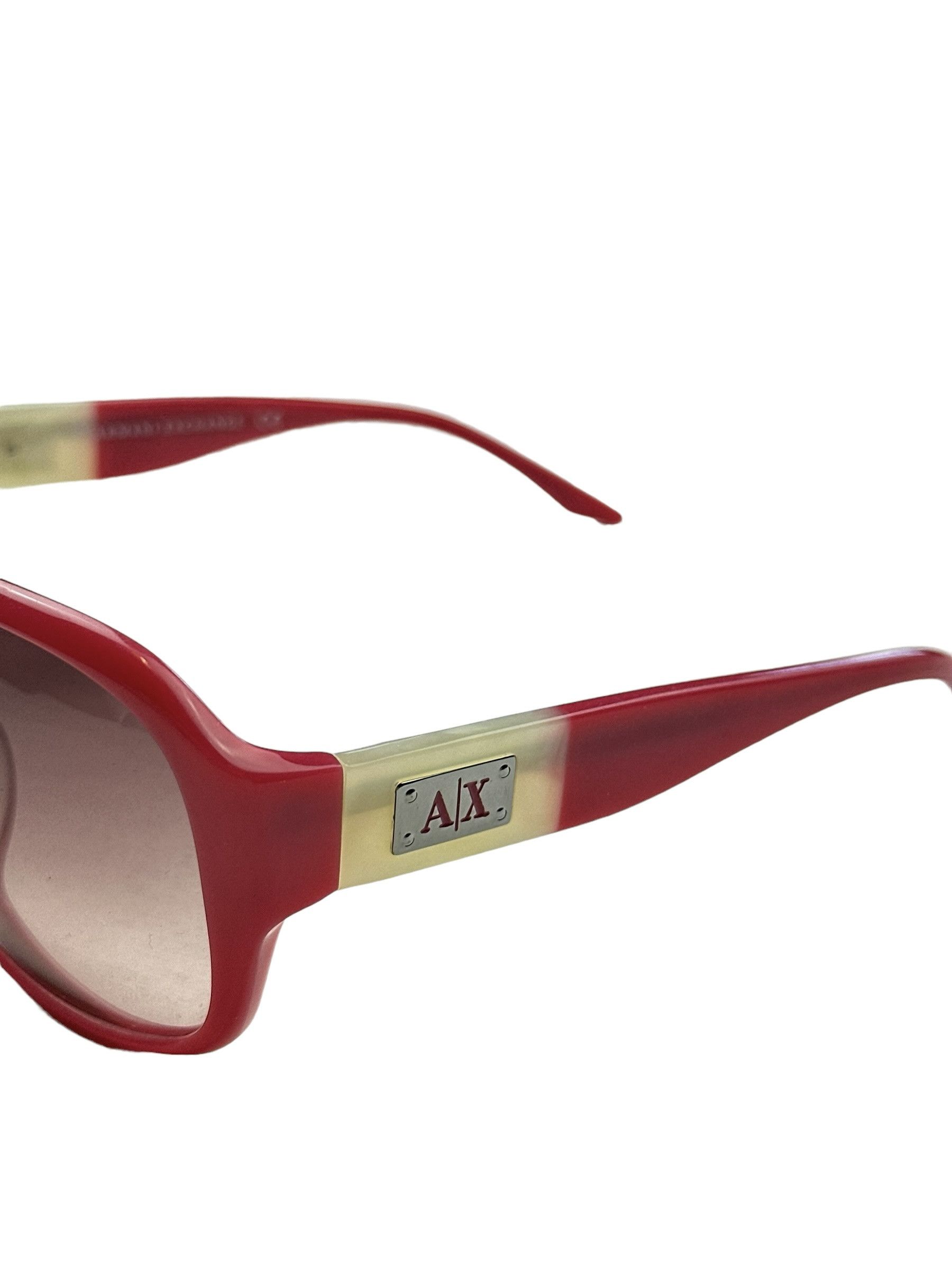 Armani Exchange Armani Pink Round Sunglasses Size ONE SIZE - 4 Thumbnail