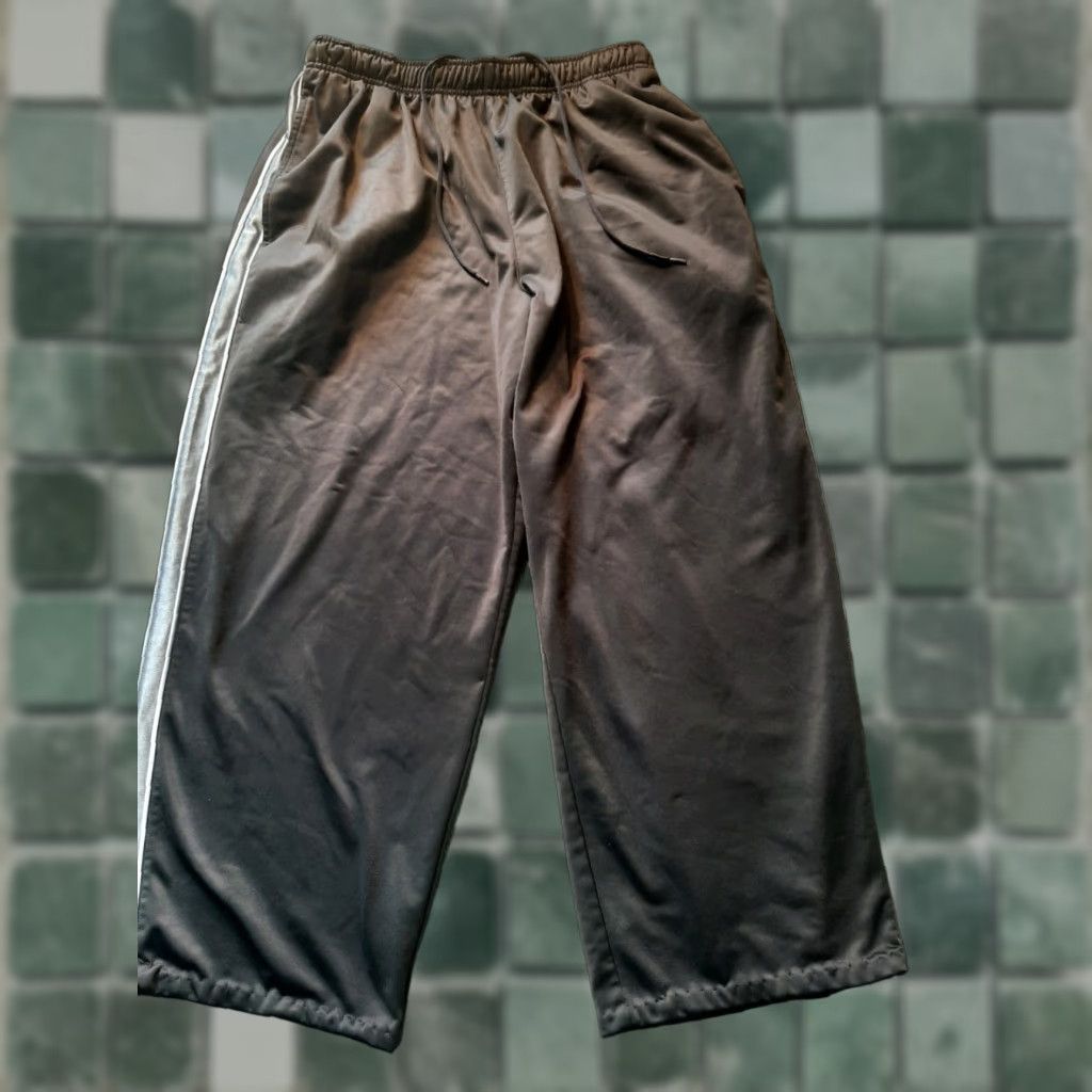 Tek Gear Tek Gear Womens Large Pants Gray Draw string Polyester Size 36" / US 14 / IT 50 - 1 Thumbnail