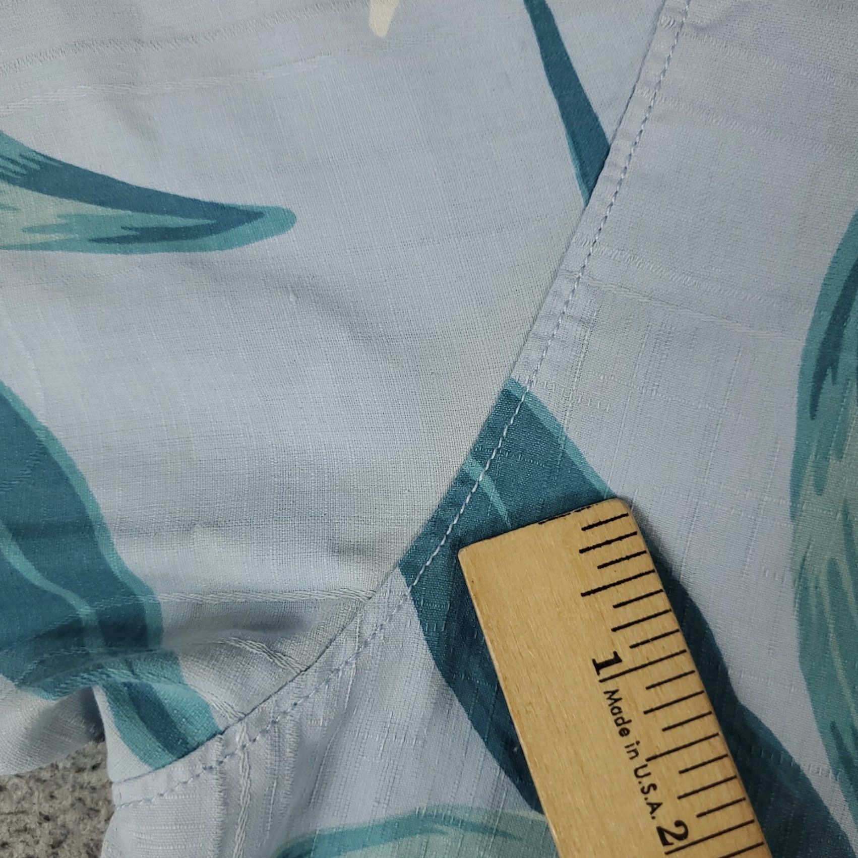 Tommy Bahama VINTAGE Tommy Bahama Shirt Men Large Blue Silk Hawaiian Aloha Floral Short Sleeve Size US L / EU 52-54 / 3 - 7 Thumbnail