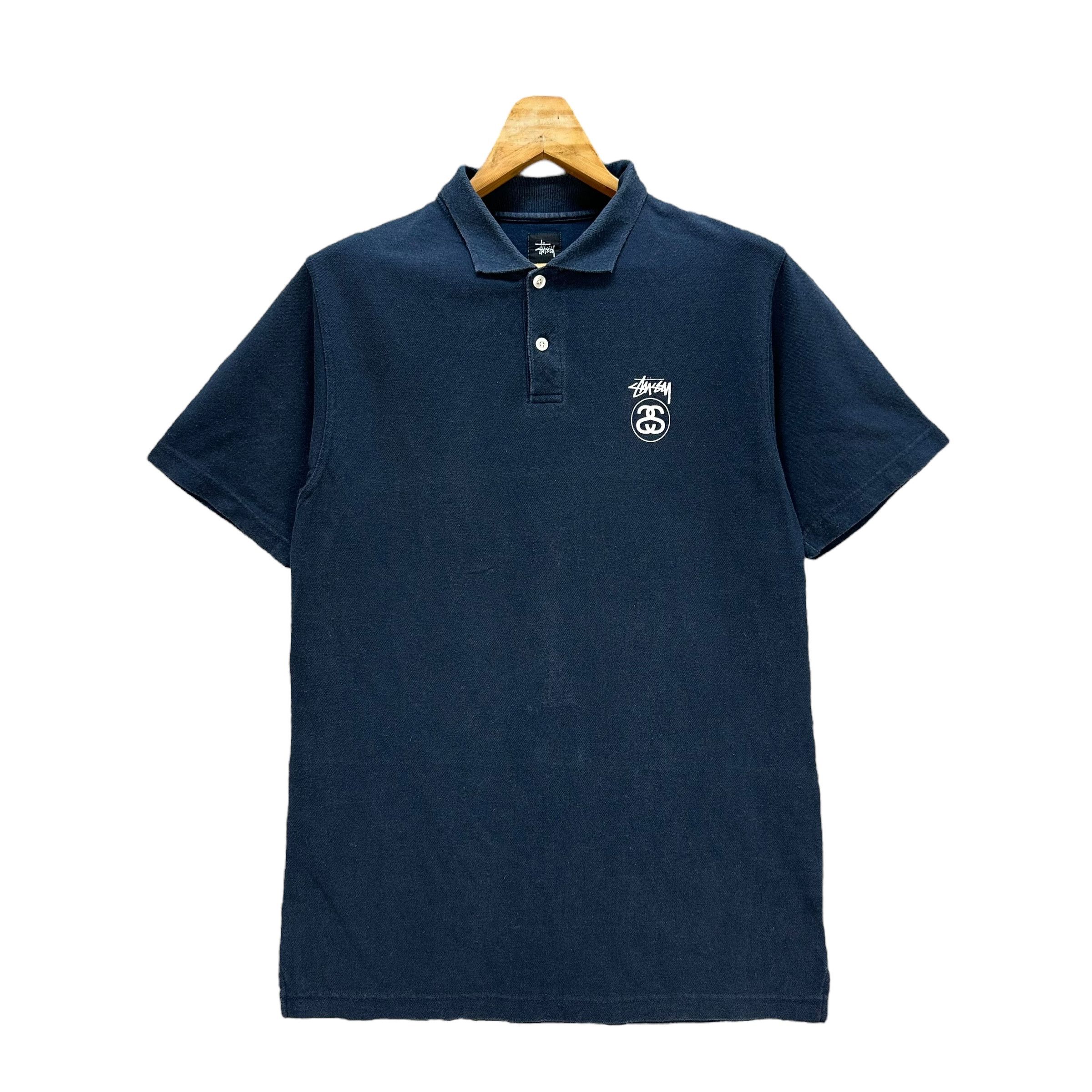 Stussy STUSSY Big Logo Polo Shirt #A6-0142 Size US S / EU 44-46 / 1 - 3 Thumbnail
