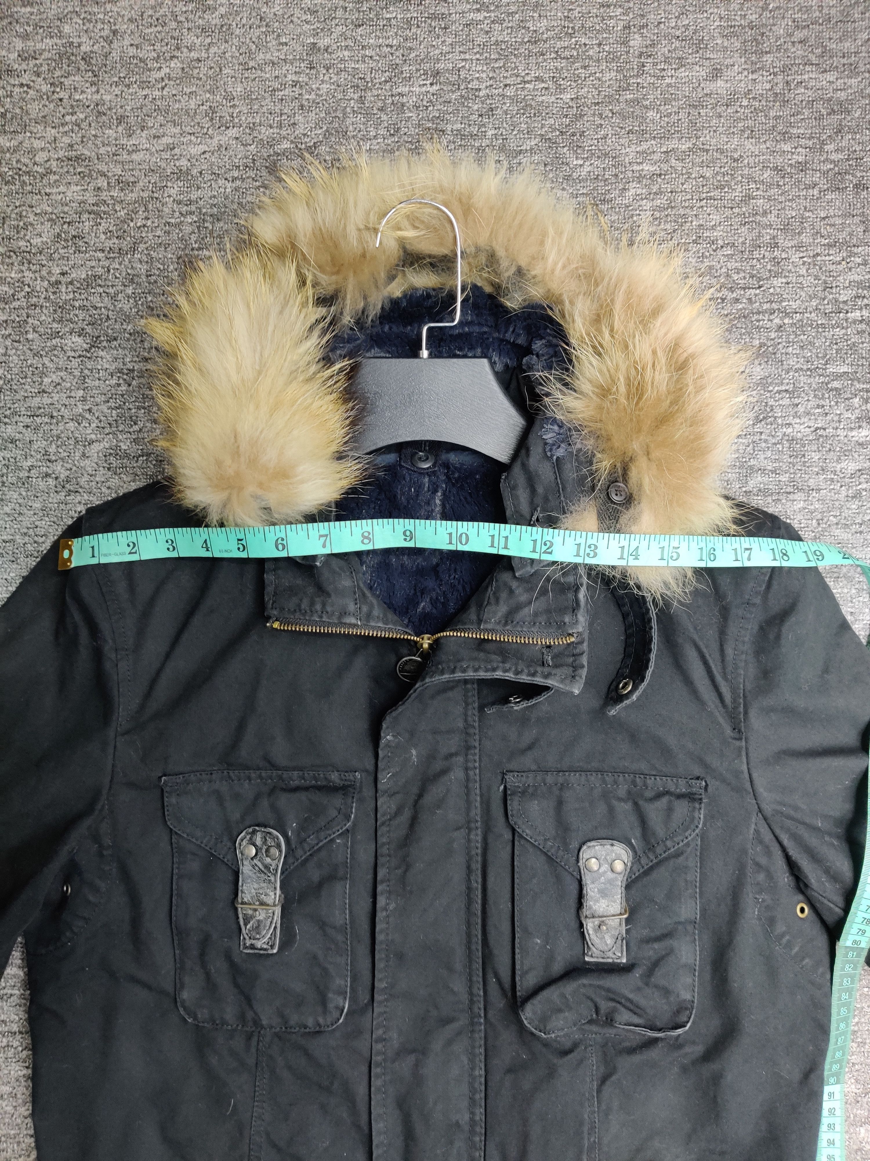 PPFM Vintage 90s PPFM Moleskin Bondage Fur Jacket Size US M / EU 48-50 / 2 - 20 Thumbnail