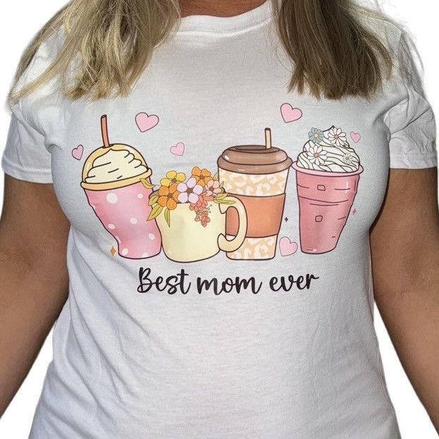 Designer Woman’s iced coffee tee shirt Size M / US 6-8 / IT 42-44 - 1 Preview