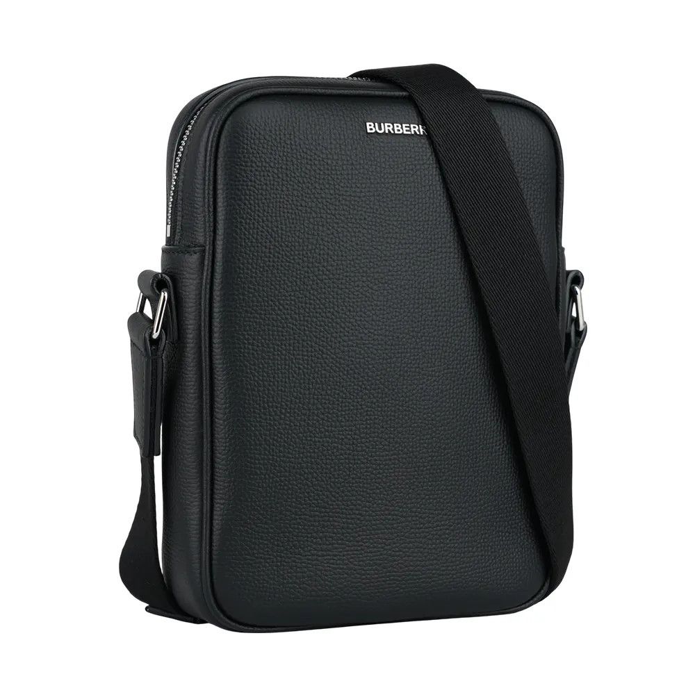 Burberry o1w1db10126 Size: OS / ML Paddy V Check Crossbody Bag Black Size ONE SIZE - 1 Thumbnail