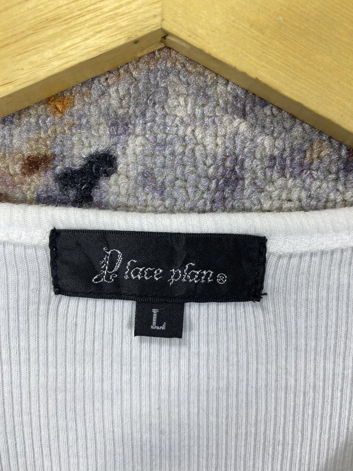 If Six Was Nine × Japanese Brand × Le Grande Bleu (L.G.B.) japanese Place Plan poem longsleeve Size US L / EU 52-54 / 3 - 7 Thumbnail