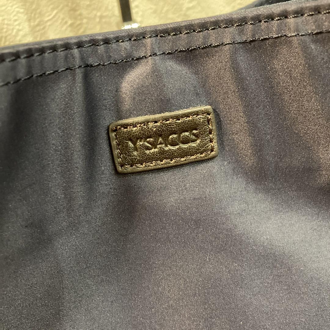 Y's × Yohji Yamamoto Leather Panel Nylon Shoulder Bag Size ONE SIZE - 10 Thumbnail