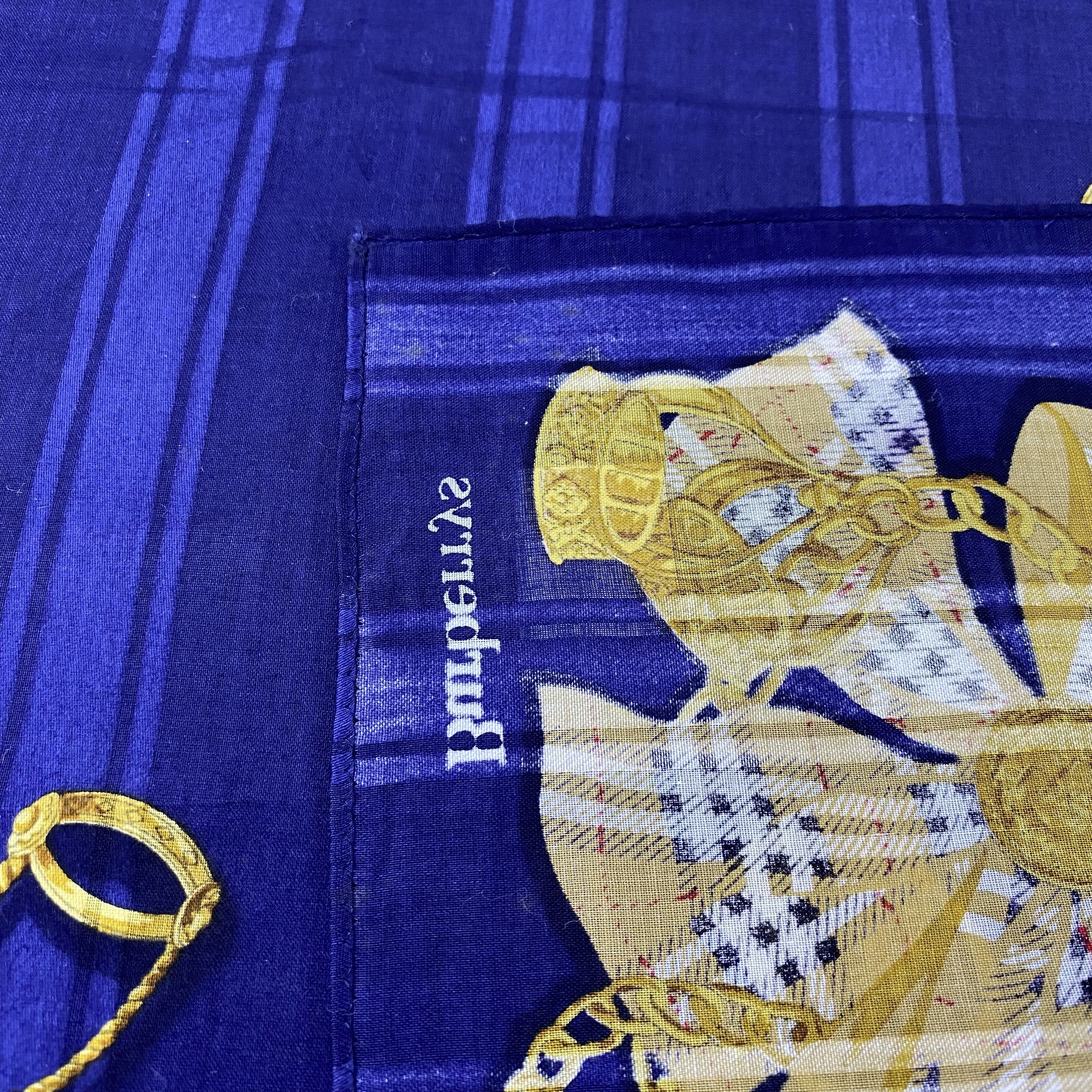 Burberry Burberrys Handkerchief Neckerchief Bandana-B1740 Size ONE SIZE - 6 Thumbnail