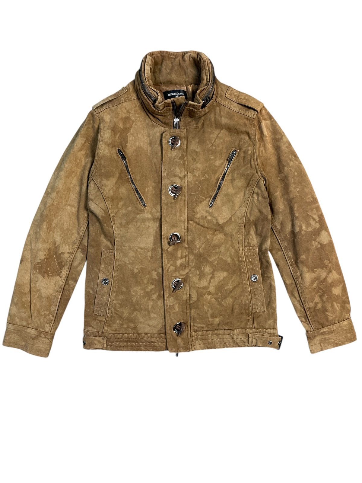 Japanese Brand 2000s in the attic homme acid washed jacket Size US M / EU 48-50 / 2 - 1 Thumbnail