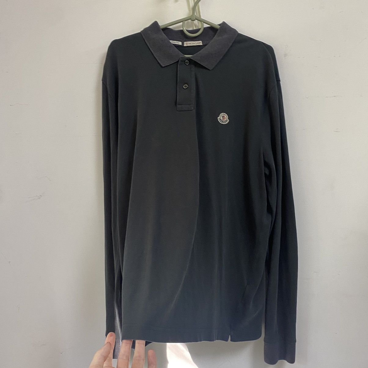 Moncler MONCLER long sleeve polo Size US XL / EU 56 / 4 - 4 Thumbnail