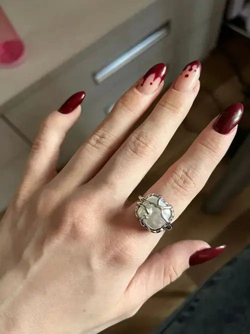 Jewelry Opal Stone Asjustable Ring Size ONE SIZE - 4 Thumbnail
