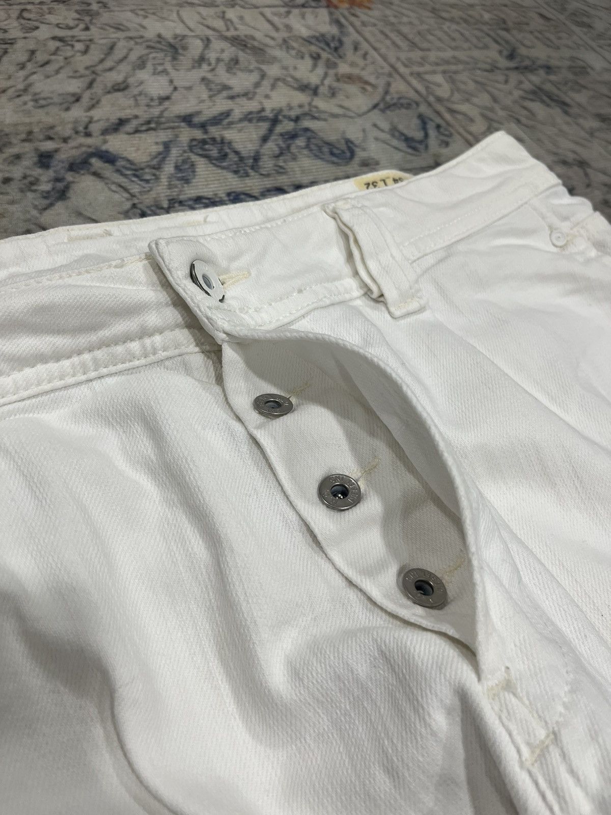 Diesel Diesel Industry Jogger White Jeans Size US 34 / EU 50 - 6 Thumbnail