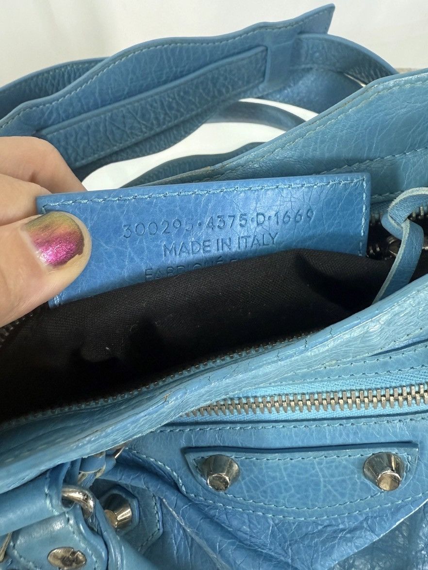 Balenciaga Balenciaga Mini City Turquoise Size ONE SIZE - 5 Thumbnail