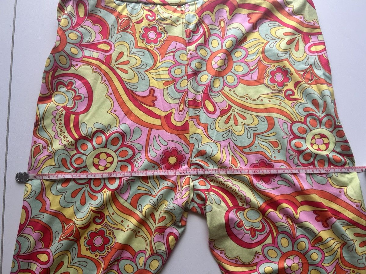 Shein Floral Print Flare Leg Pants Size 27" / US 4 / IT 40 - 4 Thumbnail