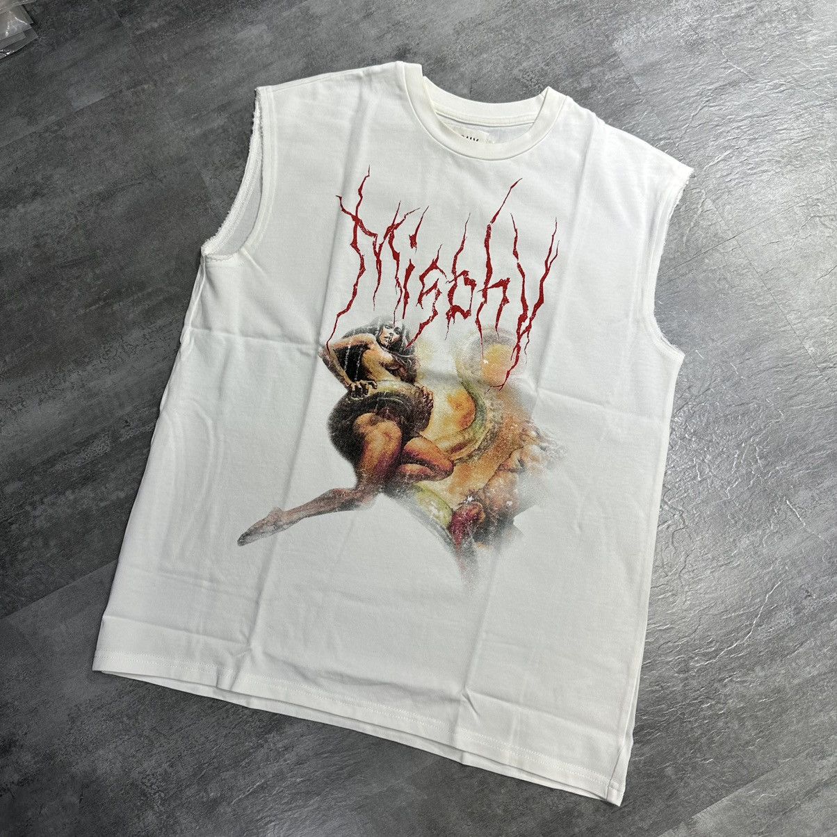 トップス MISBHV/damaged sleeveless Tee shirt MISBHV/damaged sleeveless Tee shirt （Guts Oversized T shirt