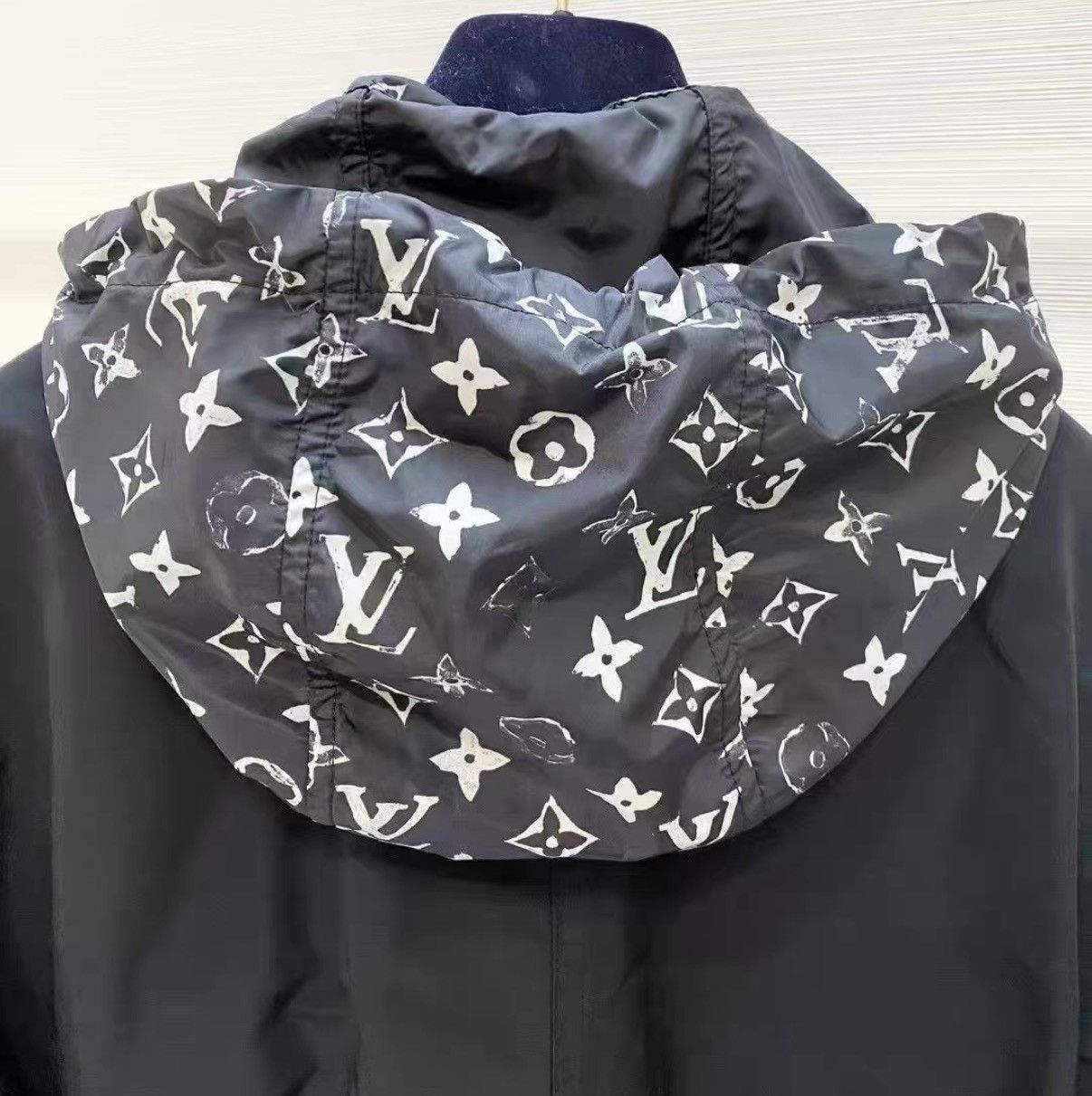 Louis Vuitton Louis Vuitton Hooded Windbreaker Jacket J33 Size M / US 6-8 / IT 42-44 - 4 Thumbnail