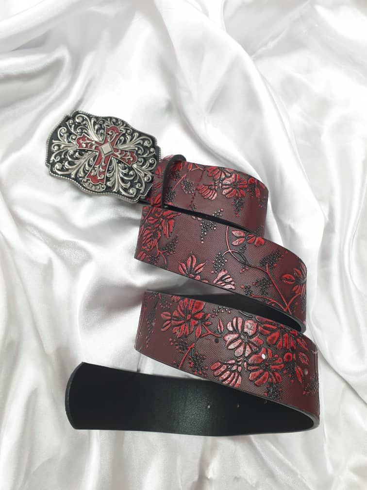 PPFM 💥Cross art flower streetwear belt Size ONE SIZE - 4 Thumbnail