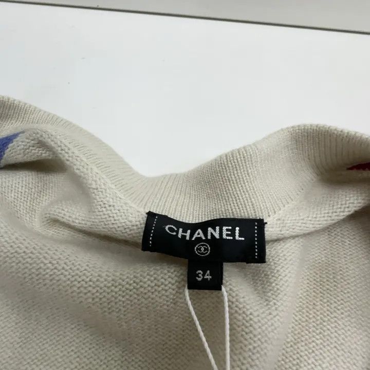 Chanel Chanel Color Block Cashmere Sweater for Women Size XS / US 0-2 / IT 36-38 - 5 Thumbnail