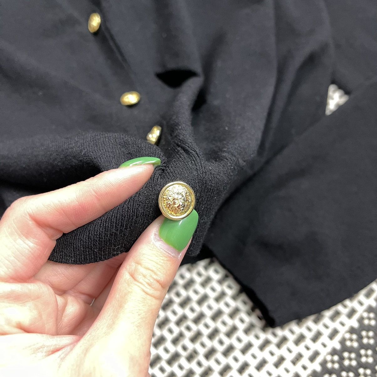 Versace × Versus × Versus Versace VERSACE versus sweater black Size L / US 10 / IT 46 - 6 Thumbnail