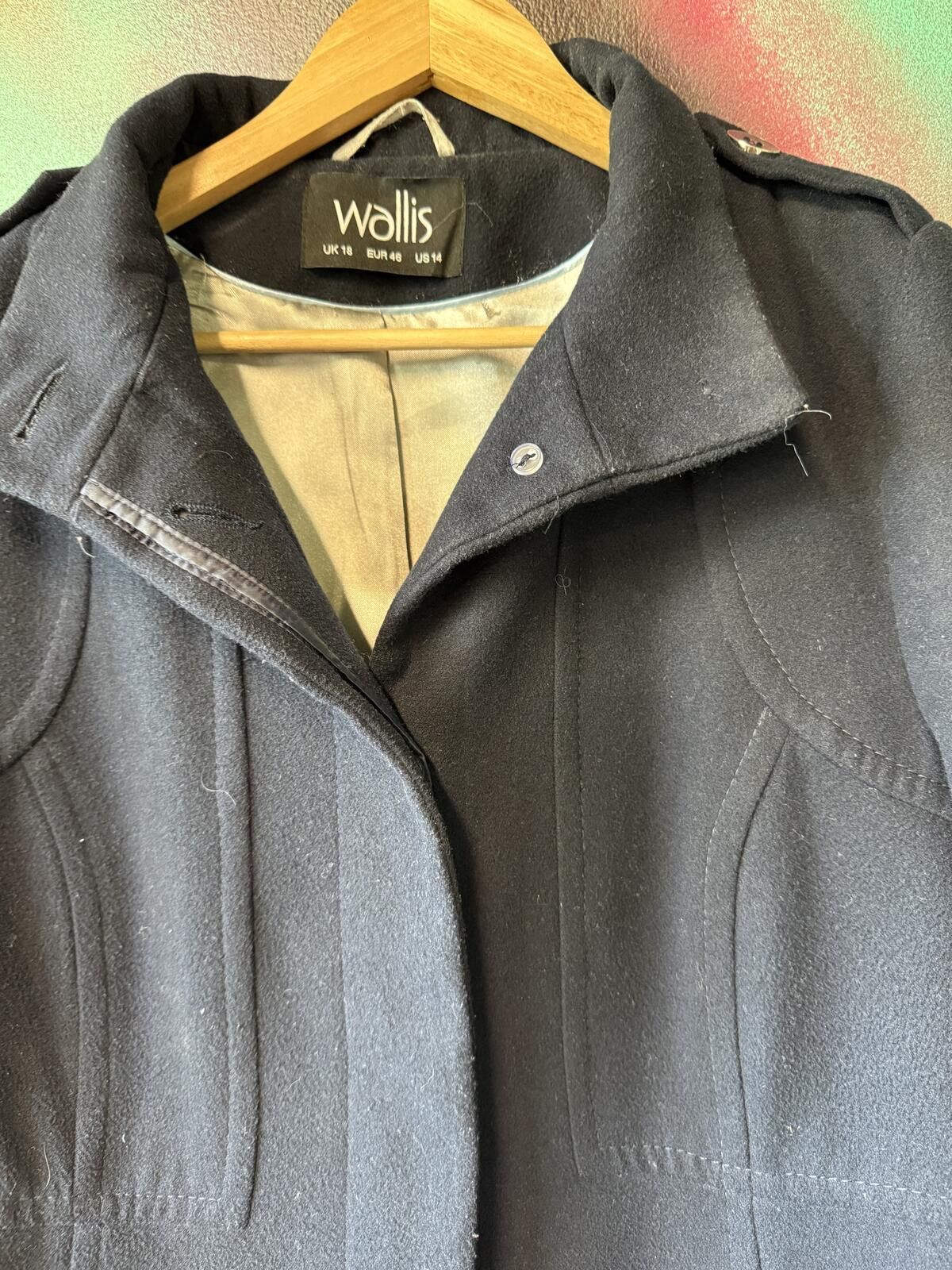 Walls Wallis Women Trench coat size size: 18 Size XL / US 12-14 / IT 48-50 - 2 Thumbnail