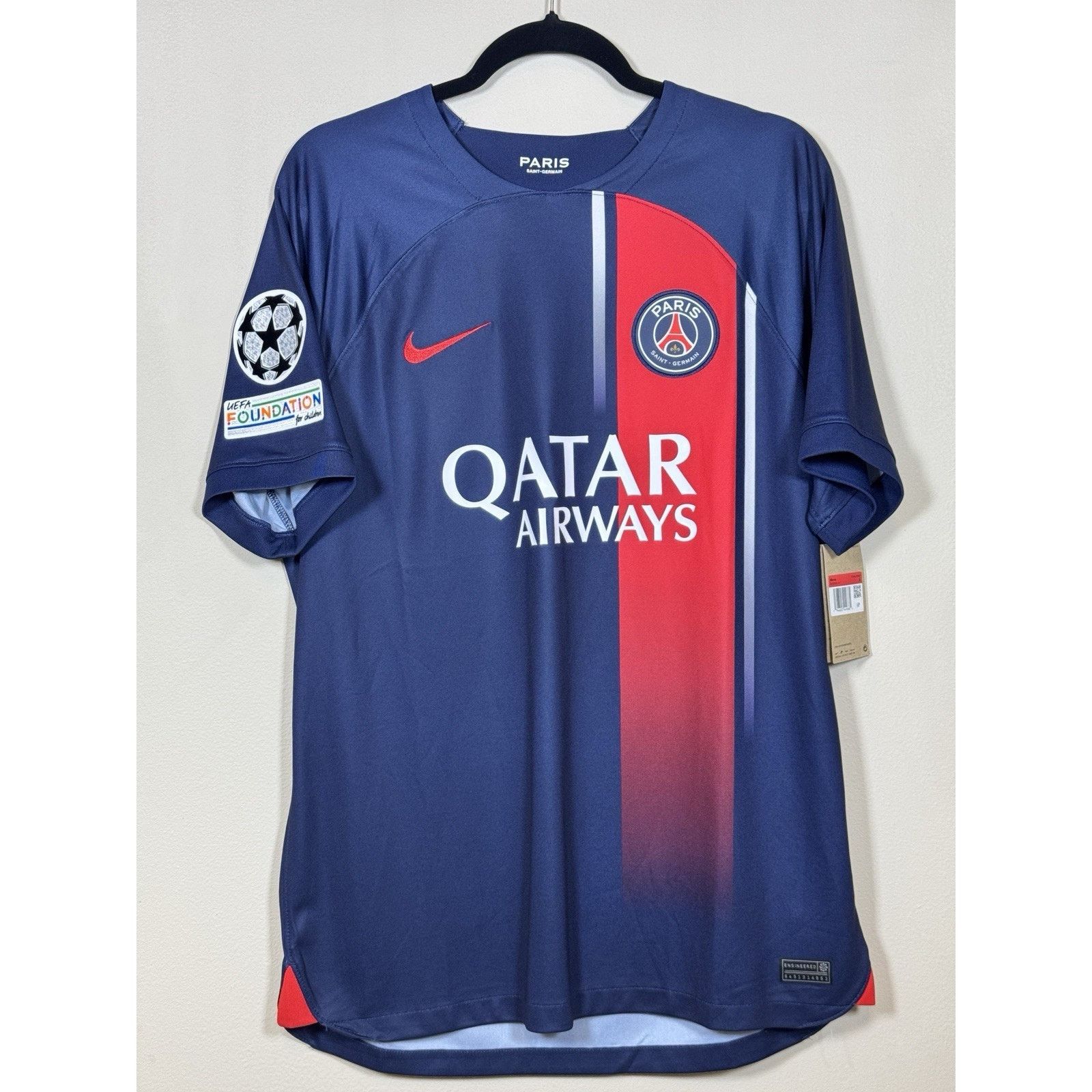 Nike Nike Paris Saint Germain 2023-24 Home Jersey O. Dembélé #10 Size US L / EU 52-54 / 3 - 1 Thumbnail