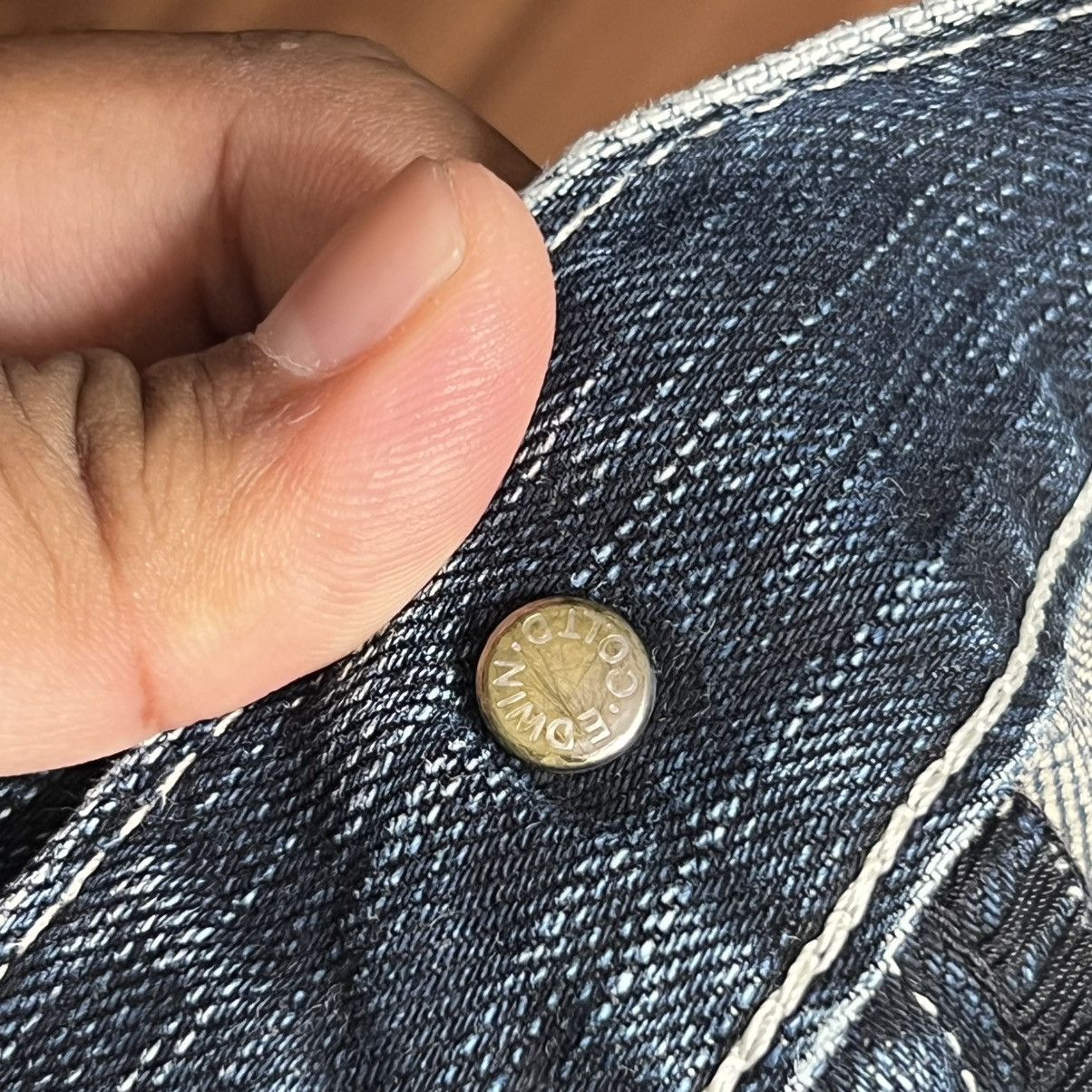 Edwin × Vintage “EDWIN” DISTRESS DENIM Size US 30 / EU 46 - 16 Thumbnail