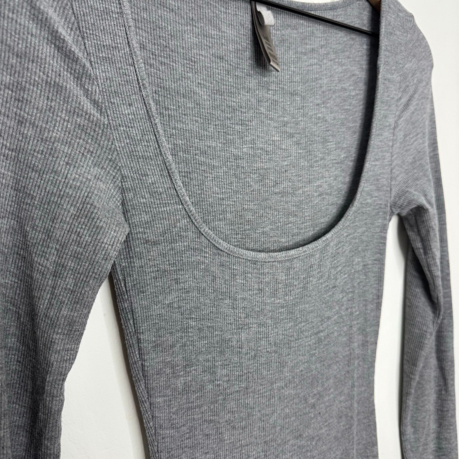 SKIMS Skims Soft Lounge Long Sleeve Dress Maxi Gray Size Small Size S / US 4 / IT 40 - 5 Thumbnail