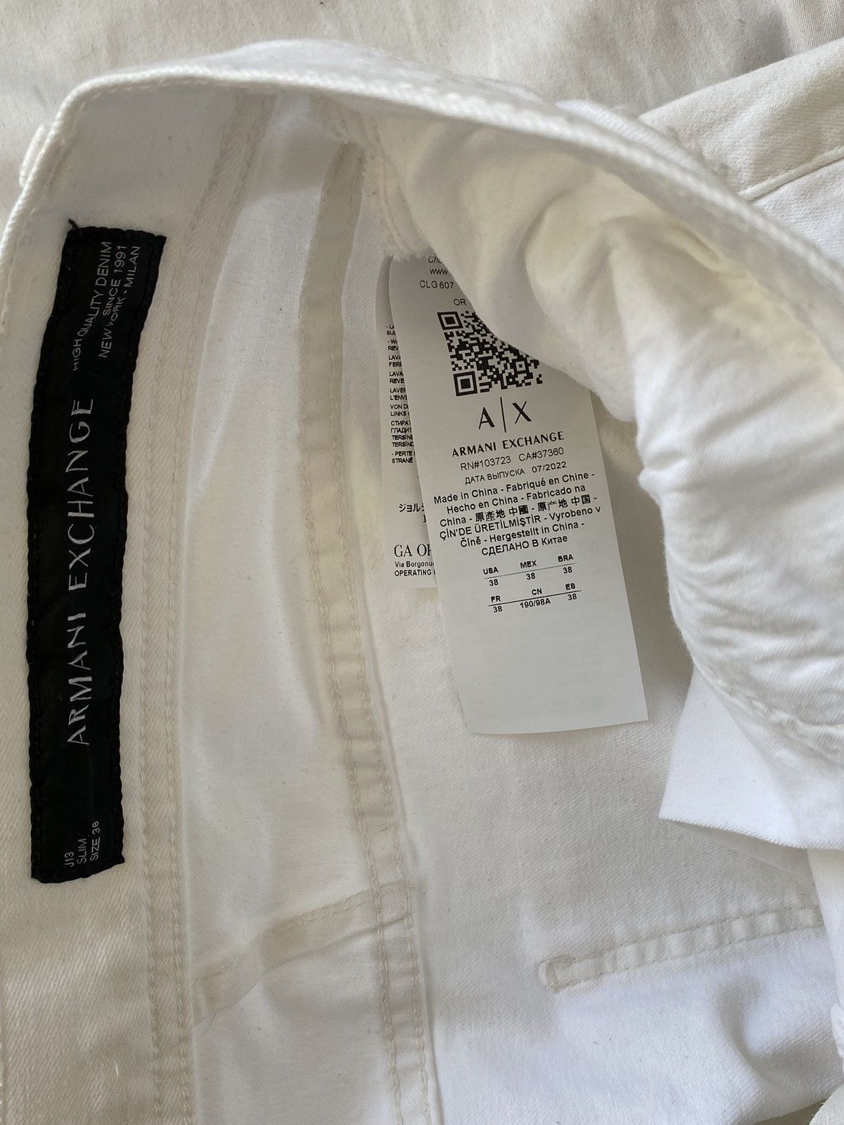 Armani Exchange Armani Exchange jeans with original tags. Size US 38 / EU 54 - 6 Thumbnail
