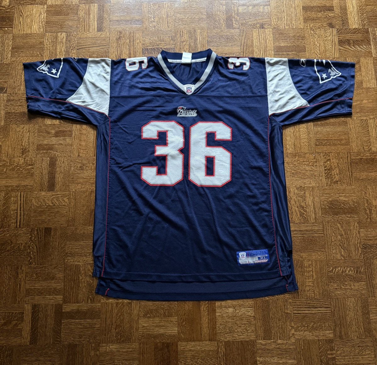 Vintage Reebok Lawyer Milloy New England Patriots Jersey